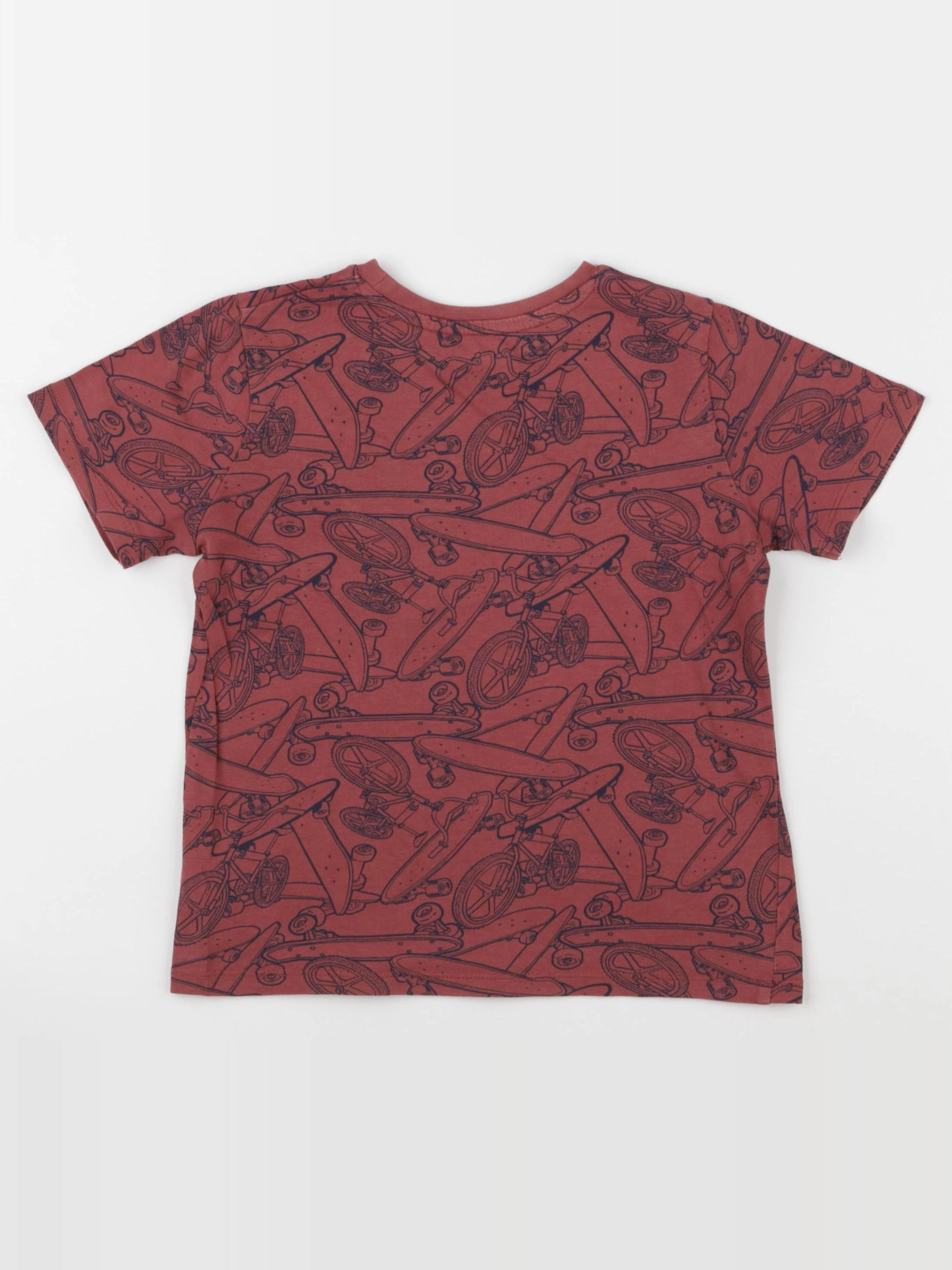 Vertbaudet - tee-shirt marron - 6 ans