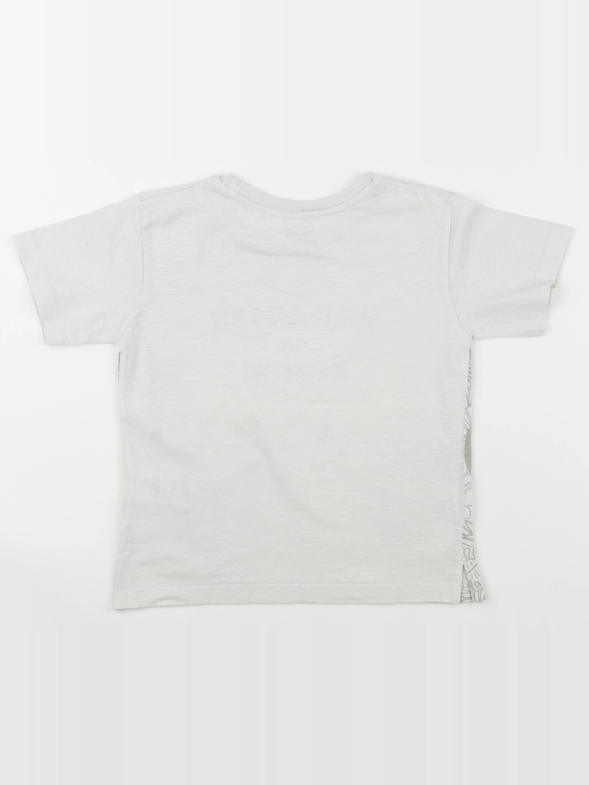 Vertbaudet - tee-shirt beige - 6 ans