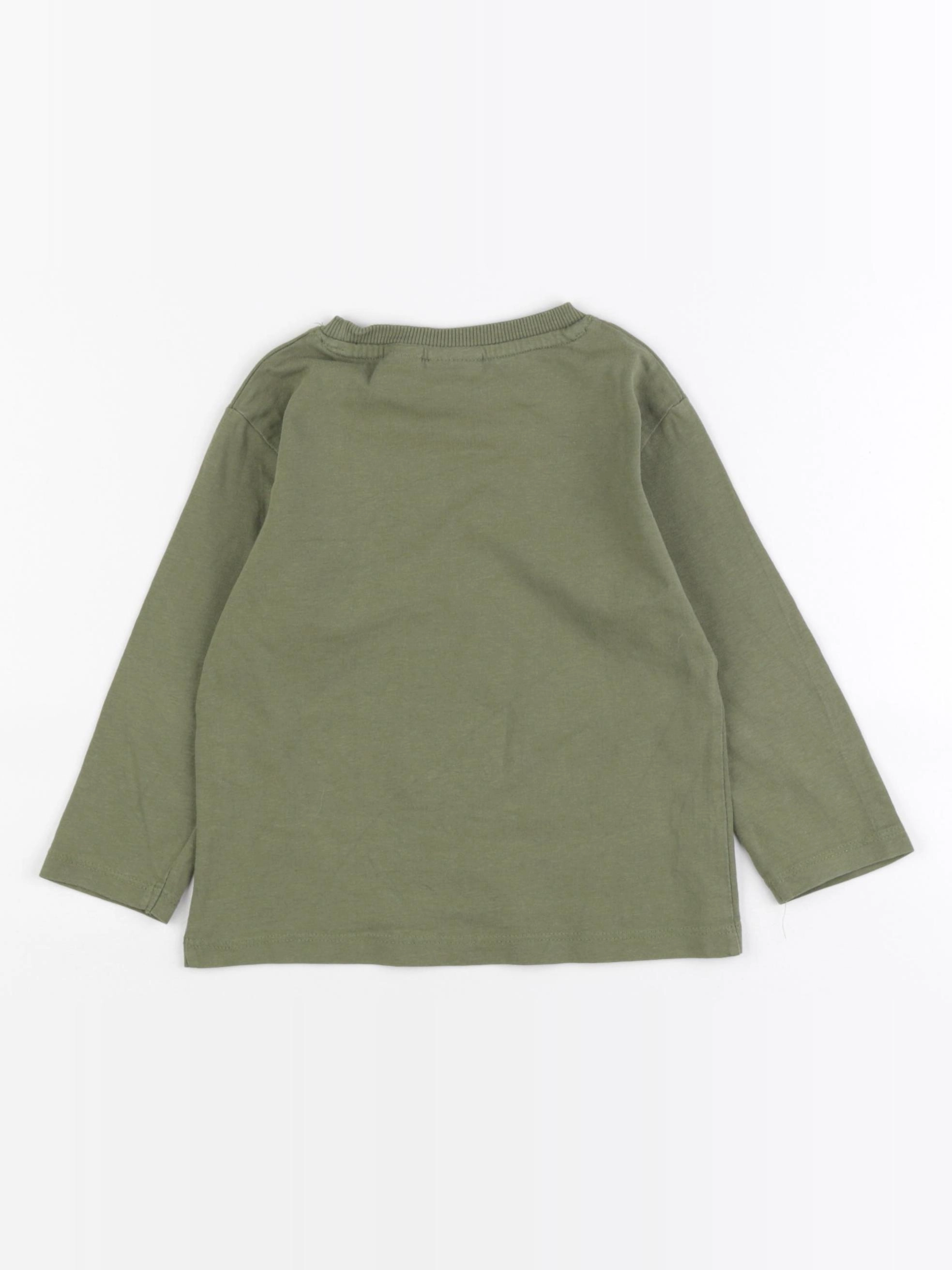 Zara - tee-shirt vert - 18/24 mois