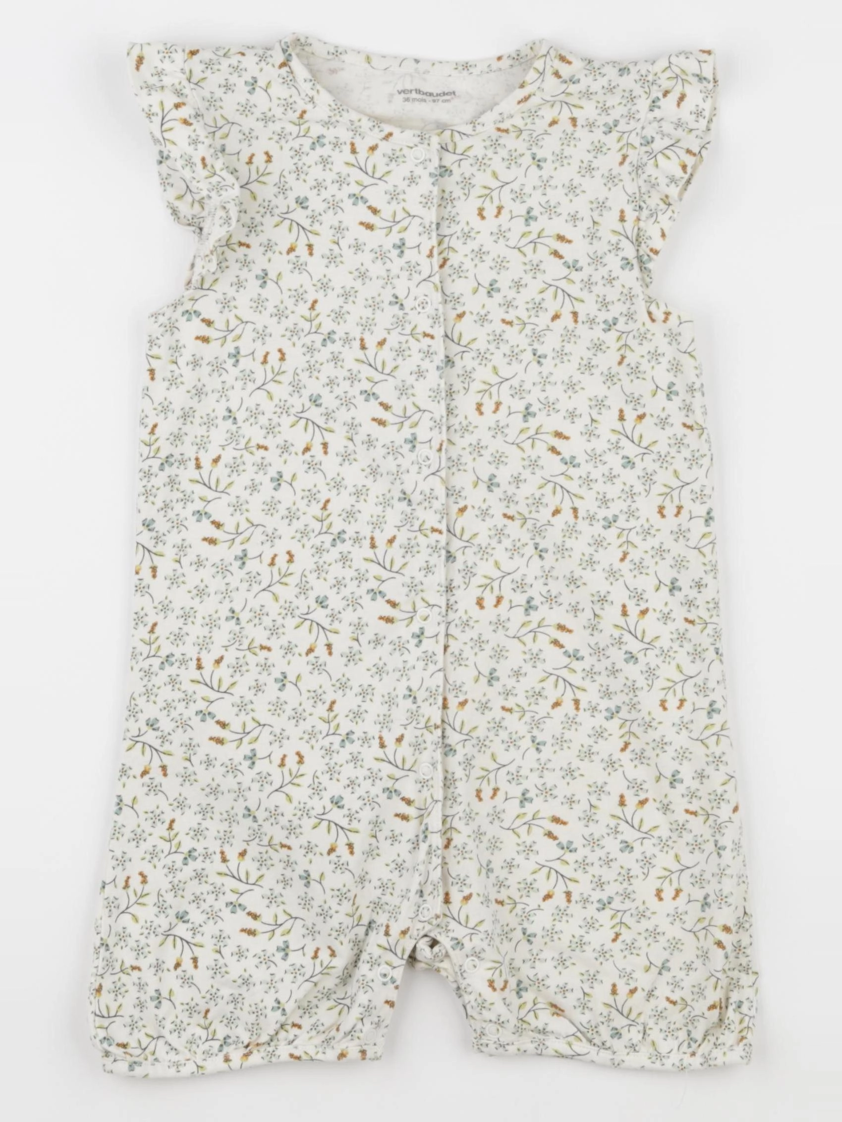 Vertbaudet - pyjama coton multicolore - 3 ans