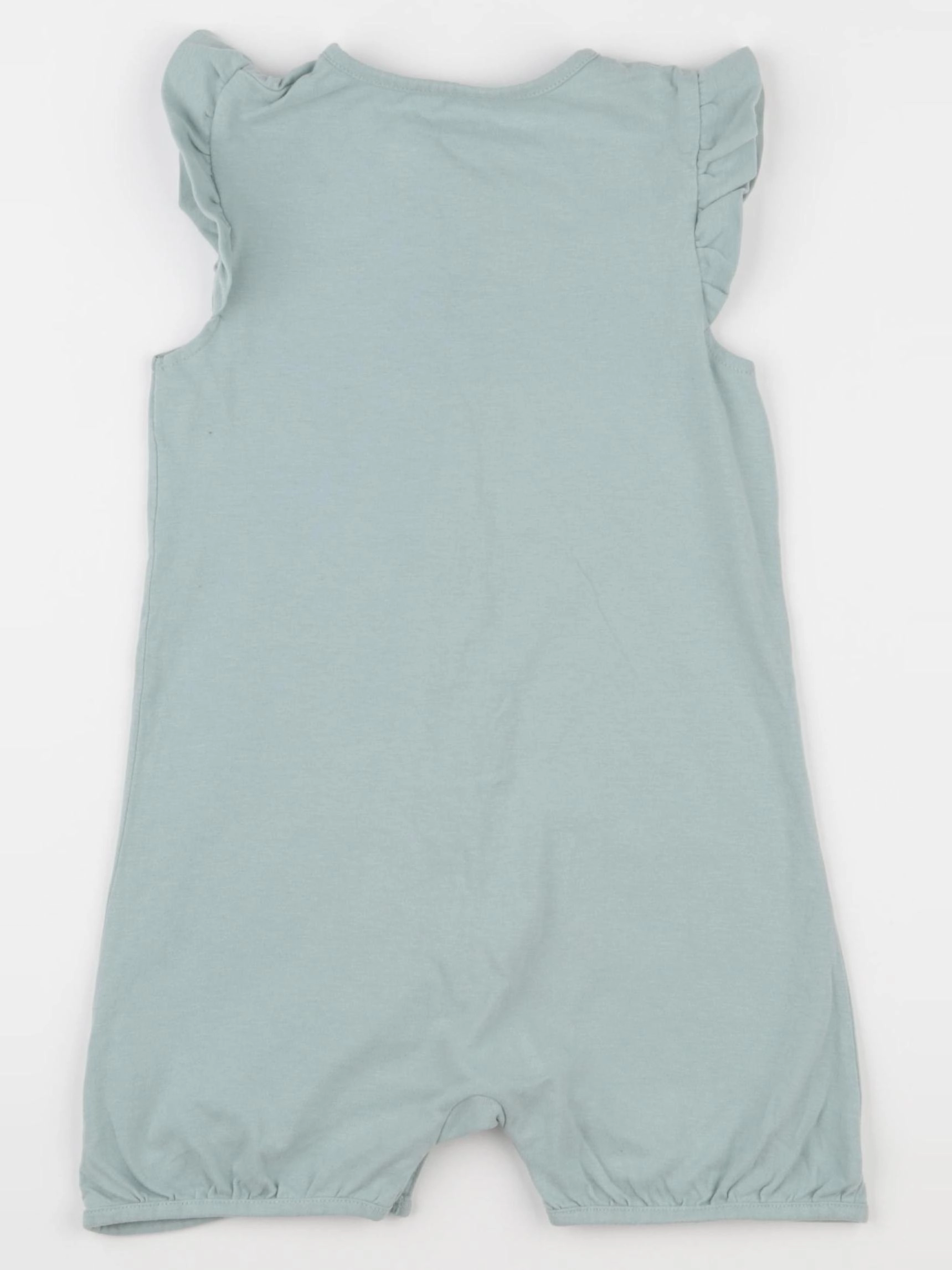 Vertbaudet - pyjama coton vert - 3 ans