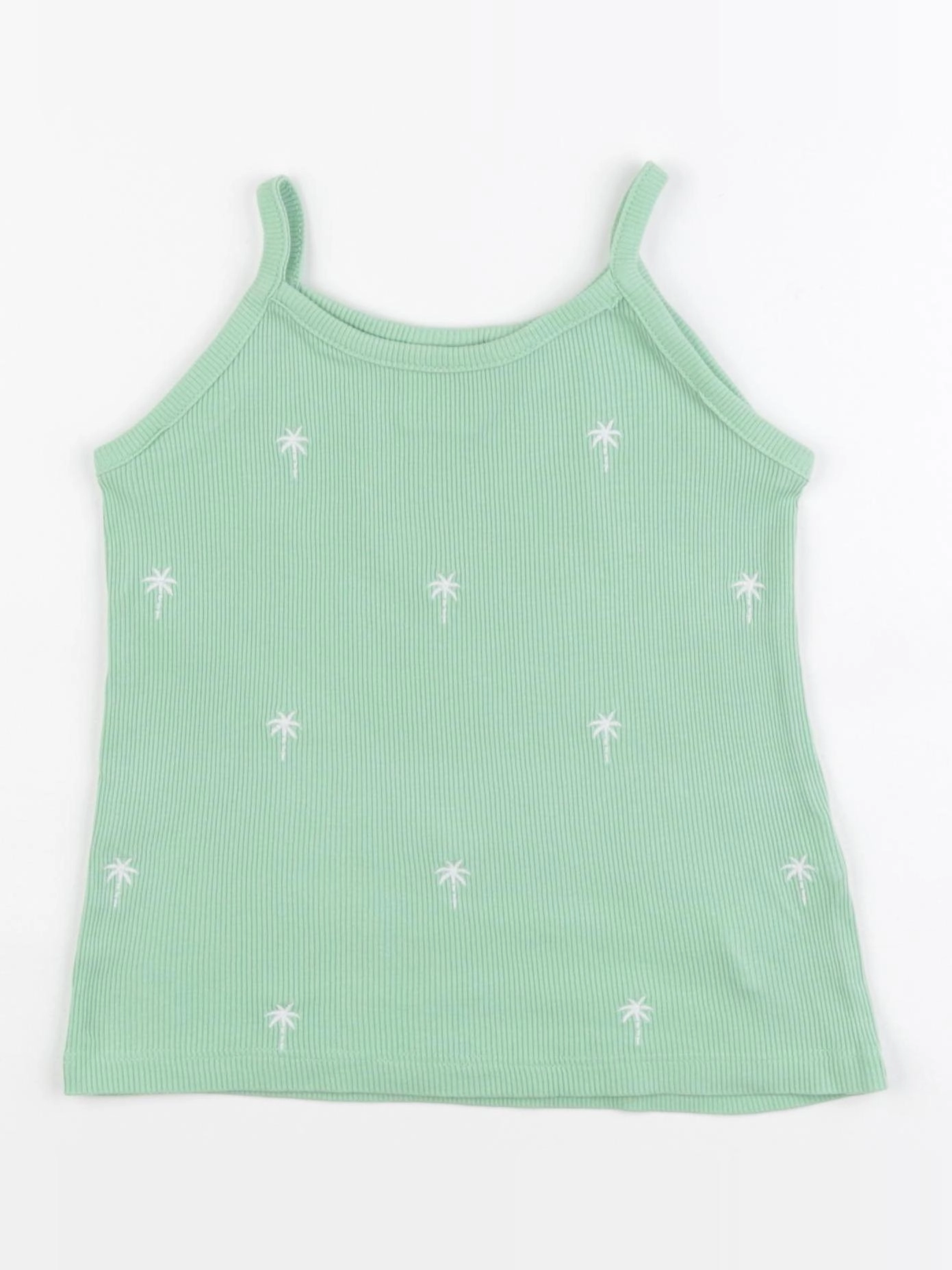 Zara - débardeur vert - 3/4 ans