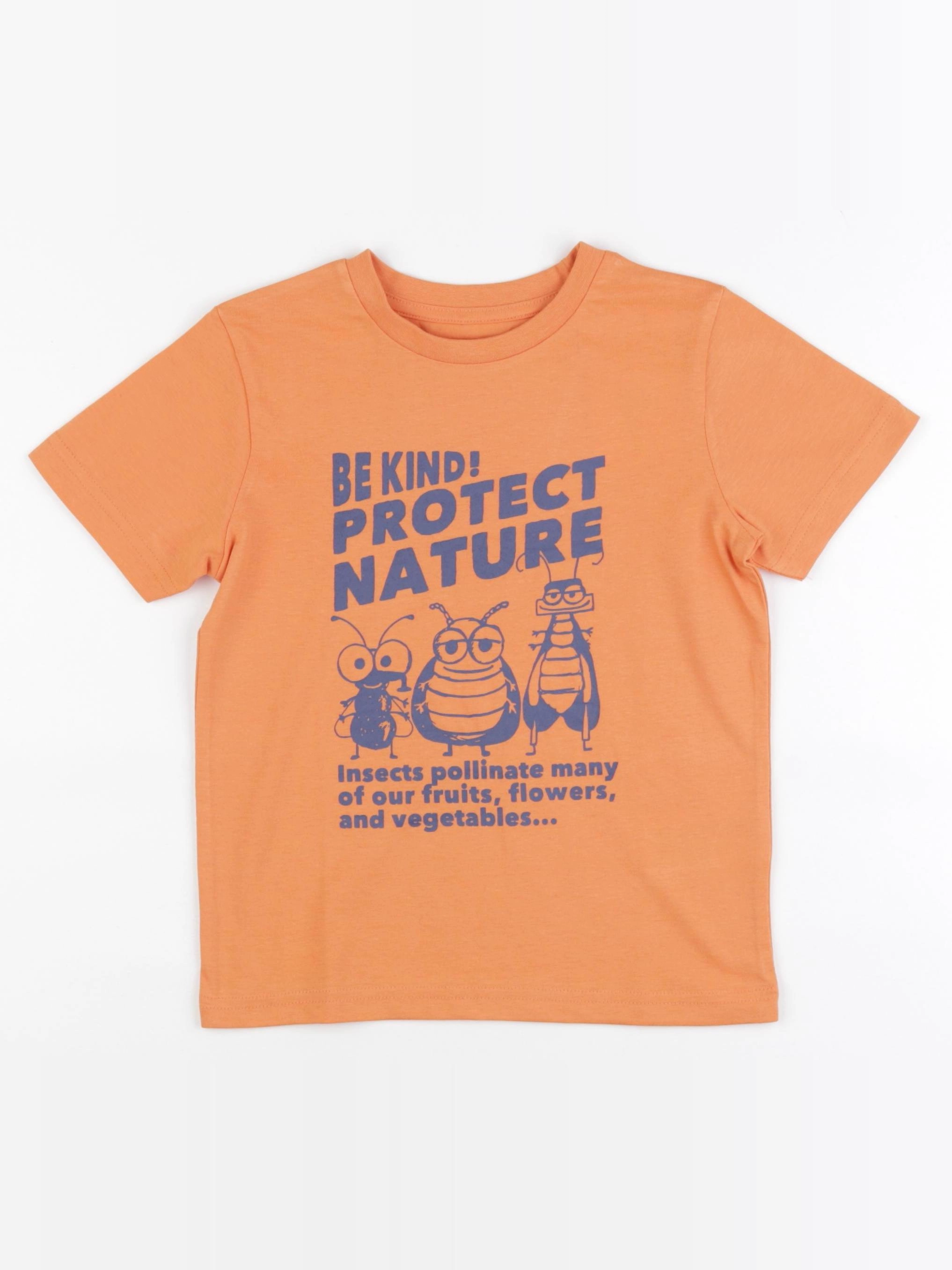 Vertbaudet - tee-shirt orange - 6 ans