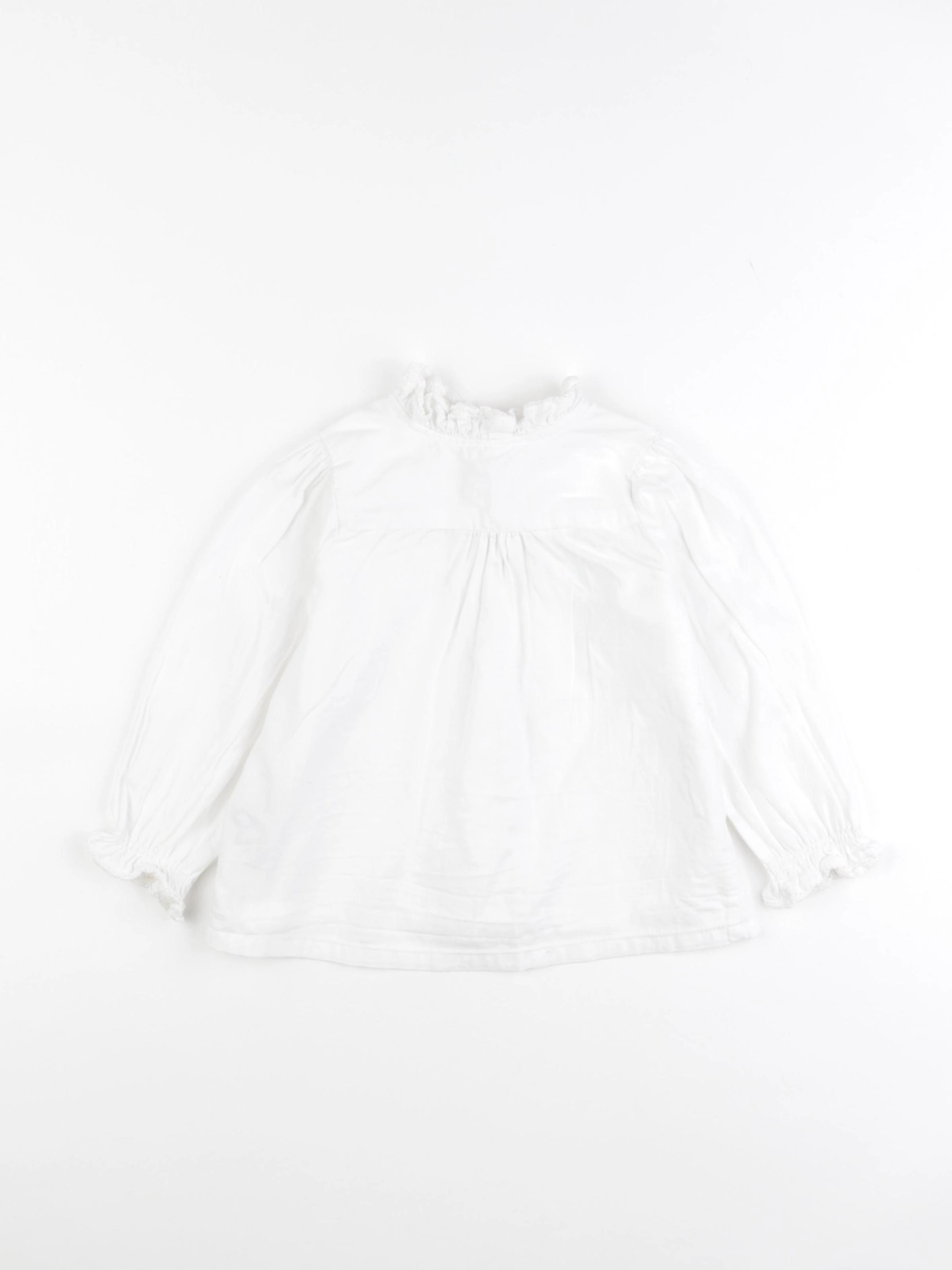 Zippy - blouse blanc - 3/4 ans