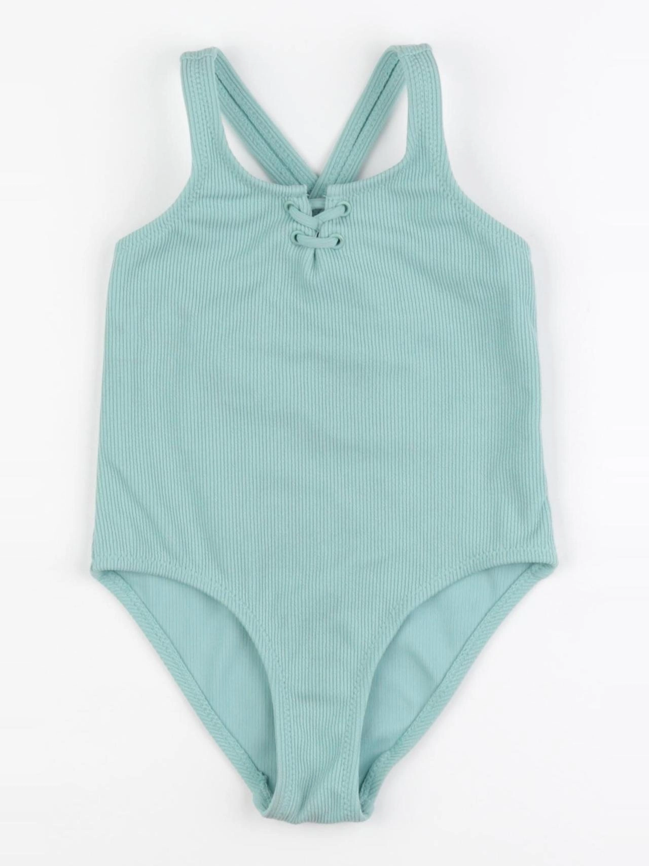 Zara - maillot de bain vert - 3/4 ans