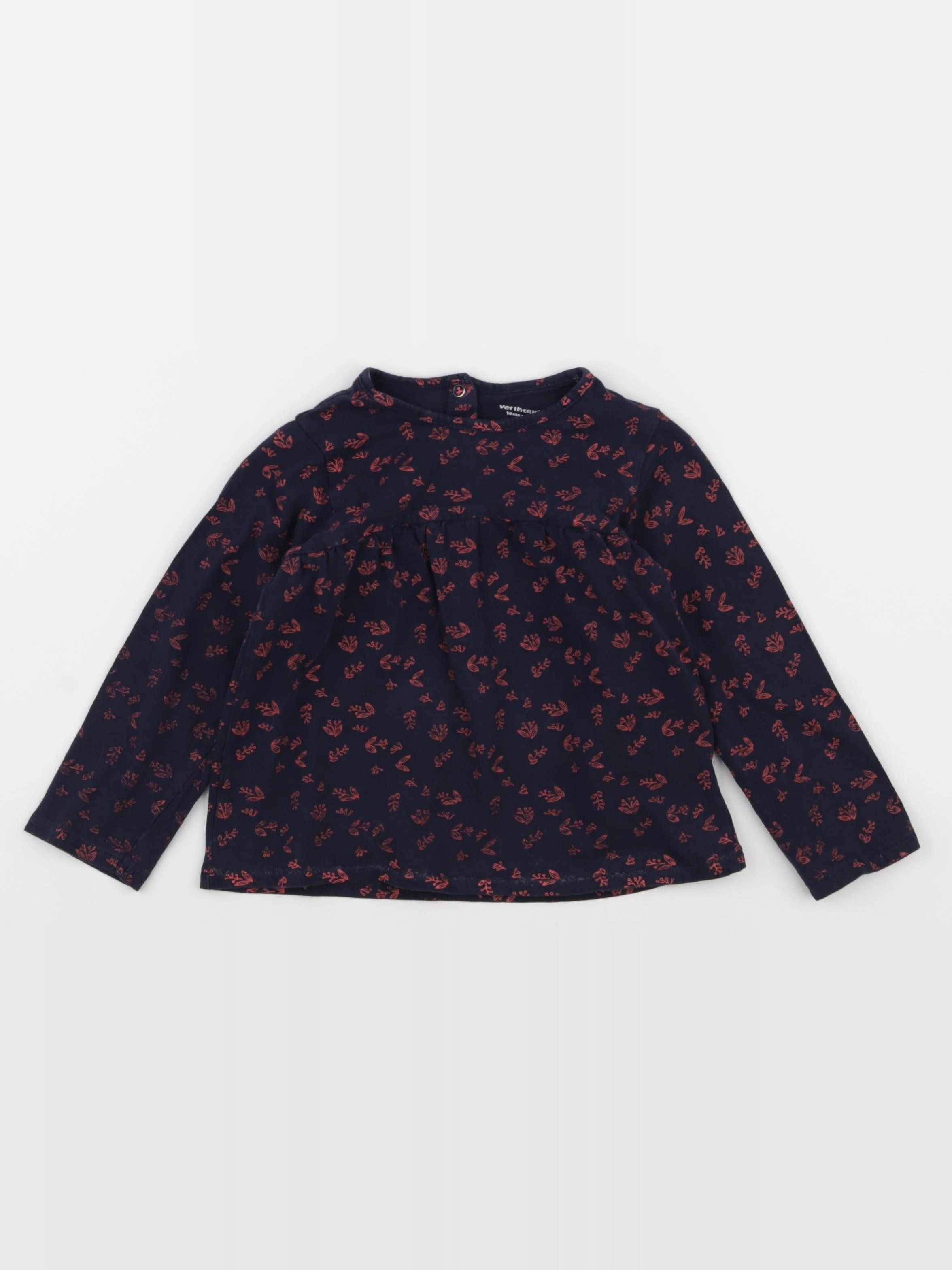 Vertbaudet - tee-shirt bleu - 3 ans