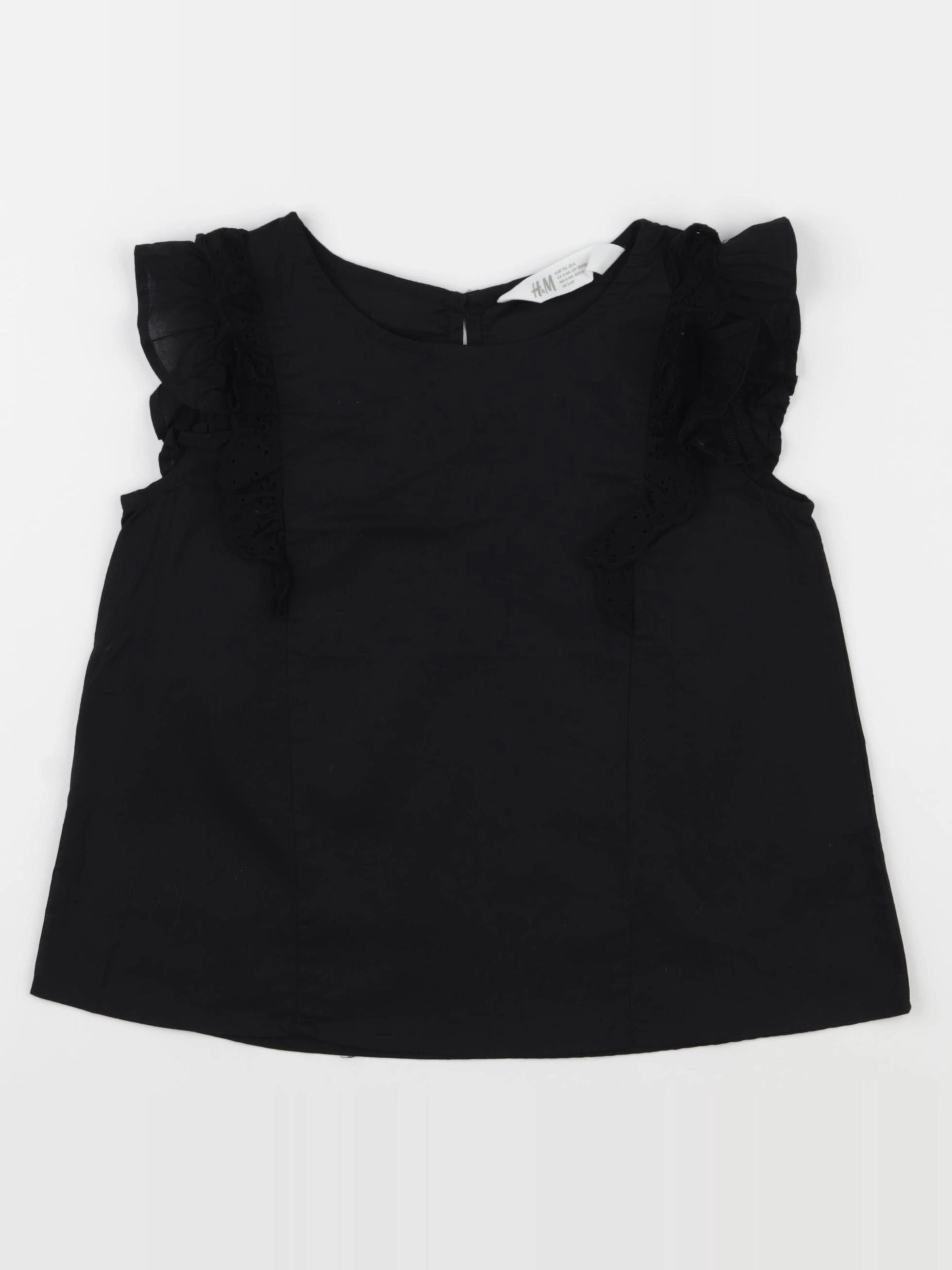 H&M - tee-shirt noir - 5/6 ans