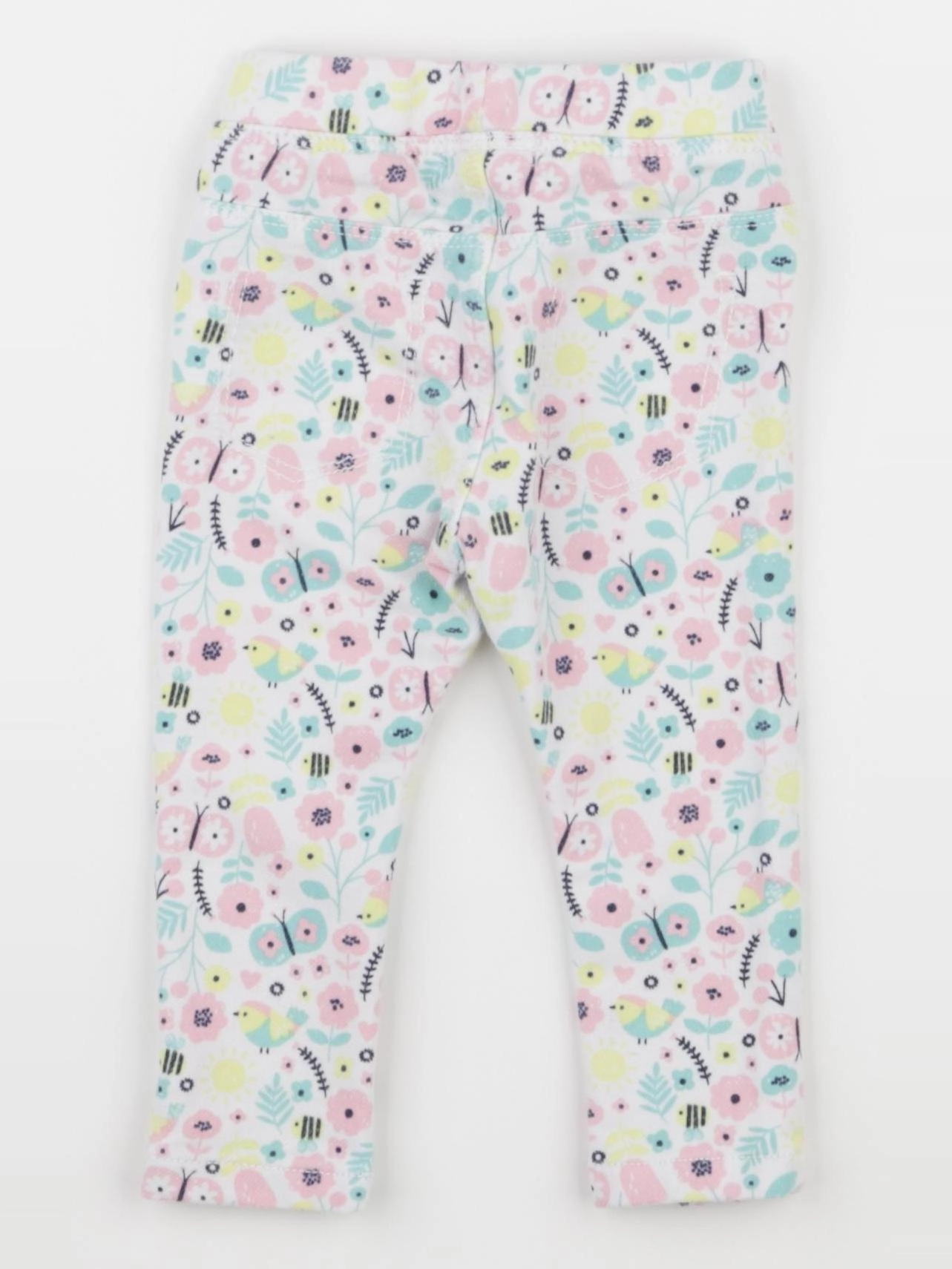 Vertbaudet - jegging multicolore - 9 mois