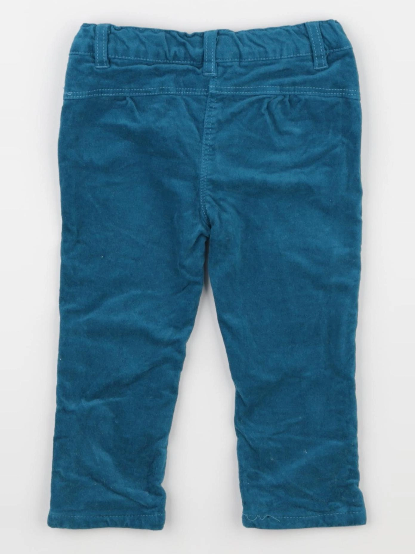 Vertbaudet - pantalon bleu - 9 mois