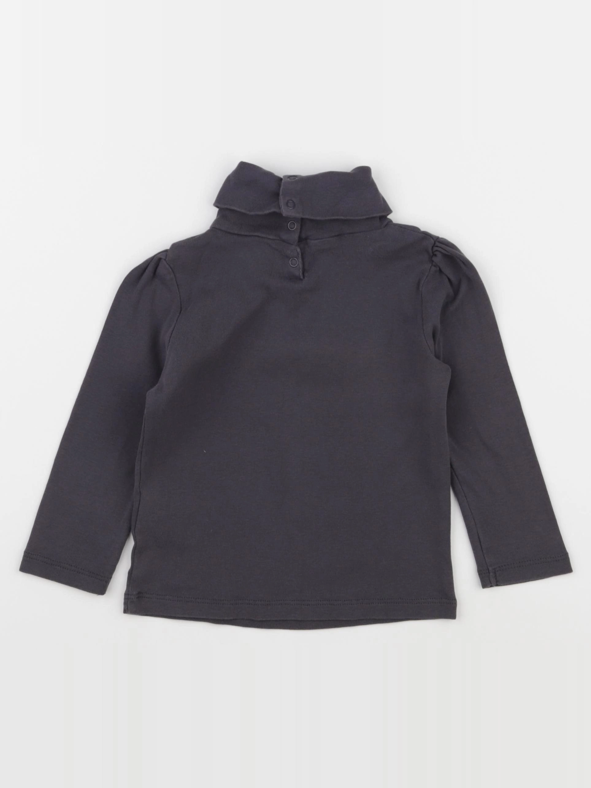 Vertbaudet - sous-pull gris - 2 ans