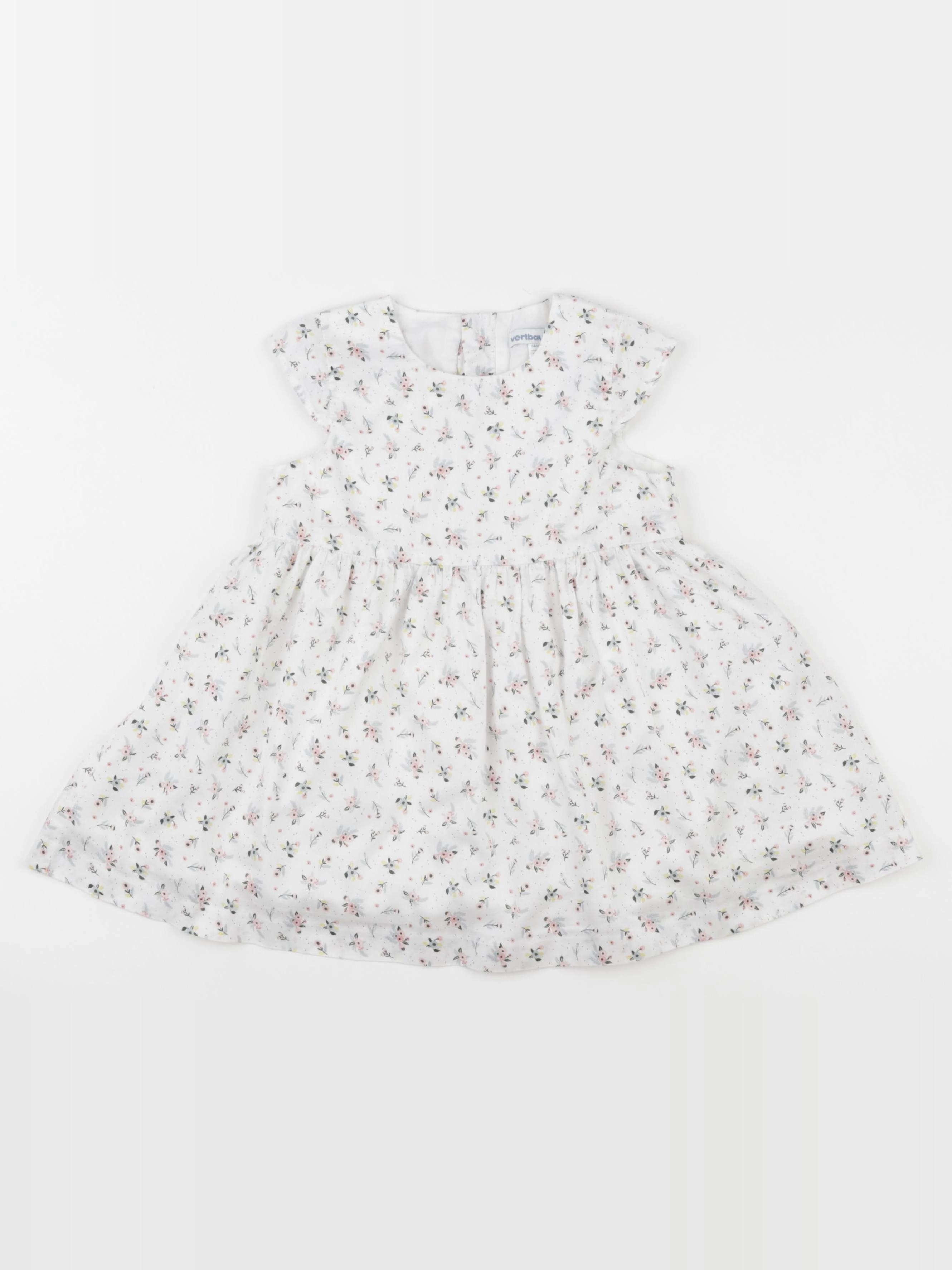 Vertbaudet - robe blanc - 3 ans