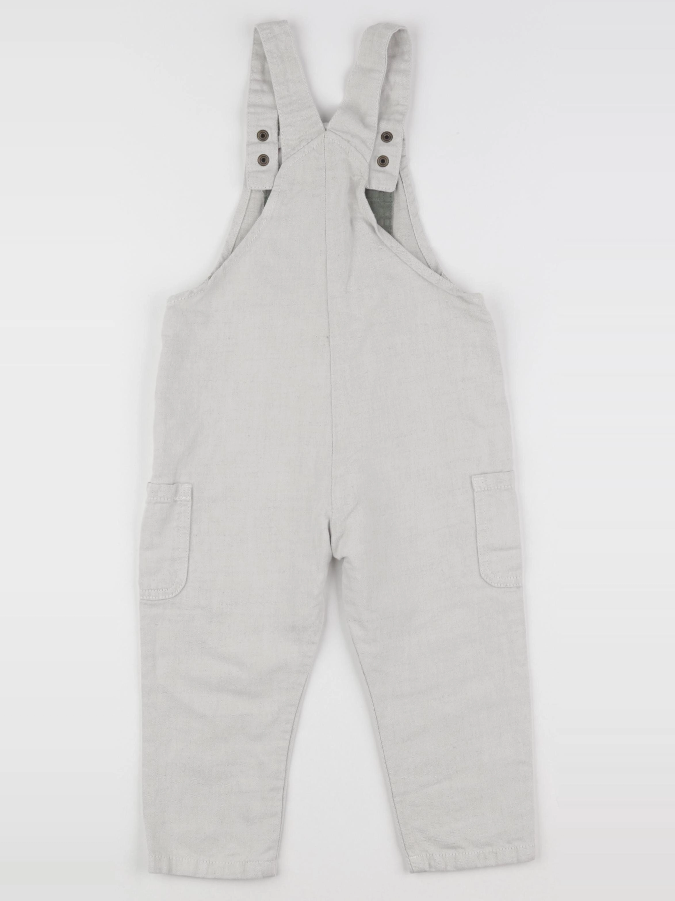 Zara - salopette beige - 18/24 mois