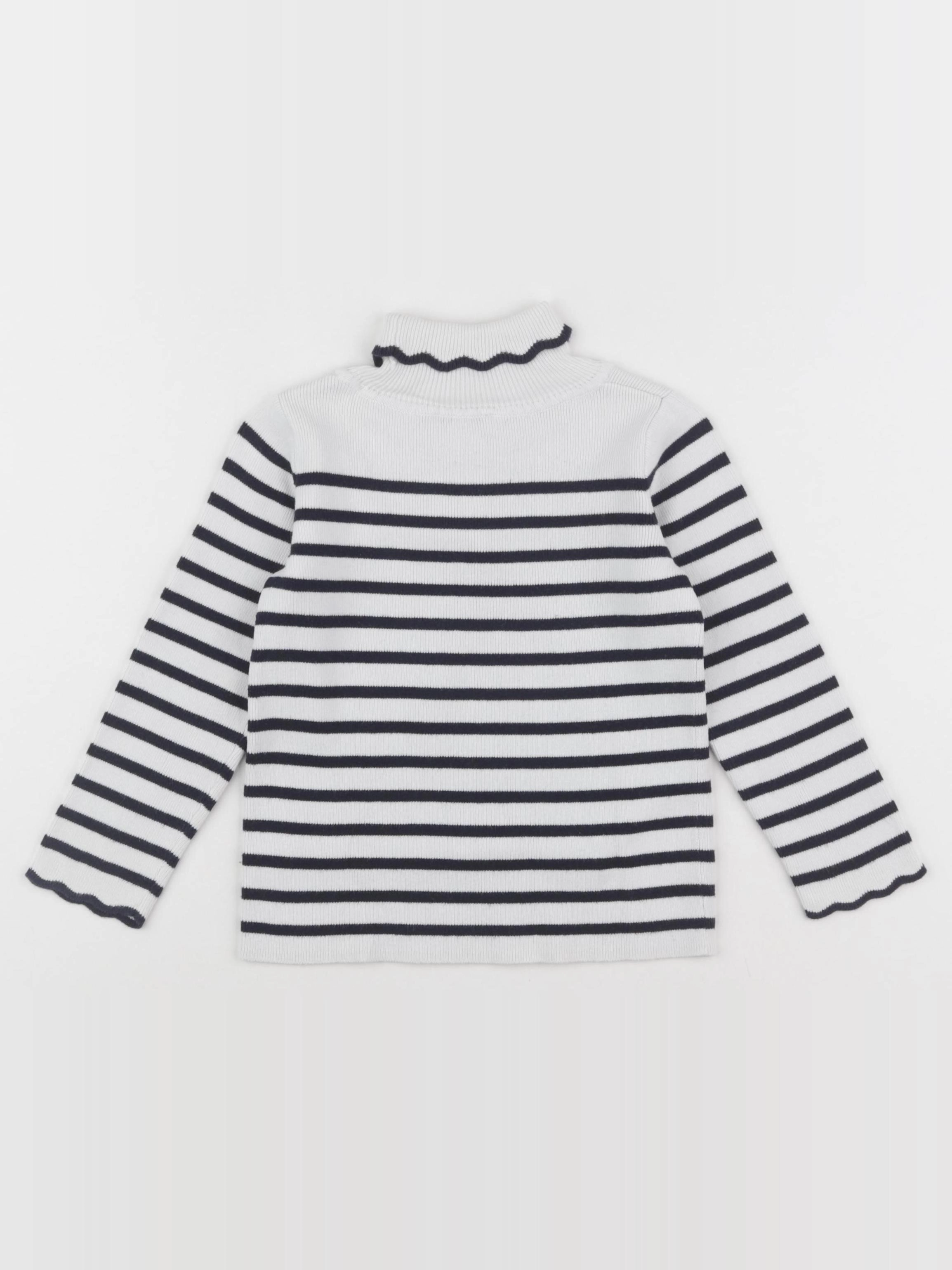 Jacadi - pull bleu - 36 mois