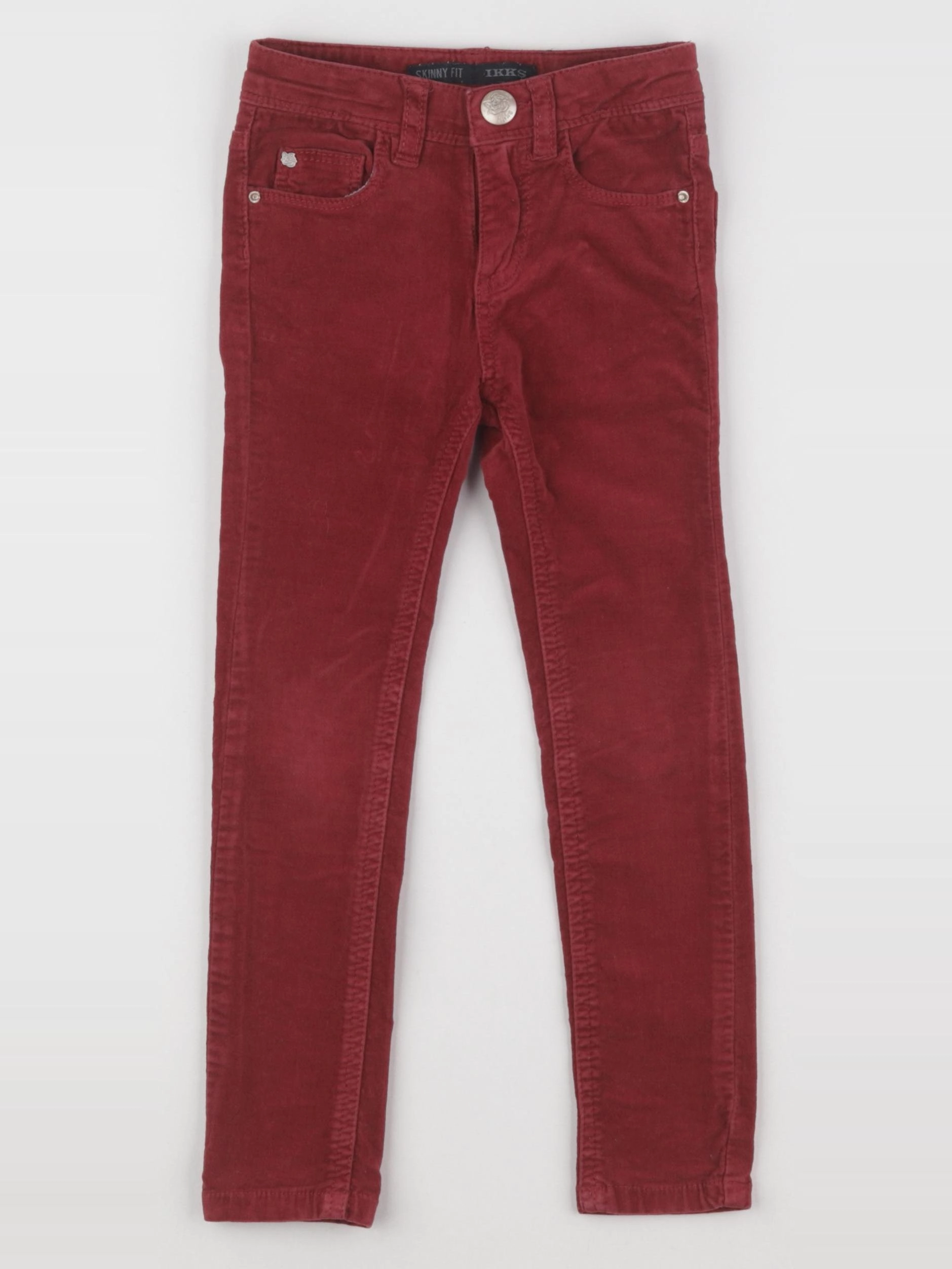 IKKS - pantalon rouge - 4 ans