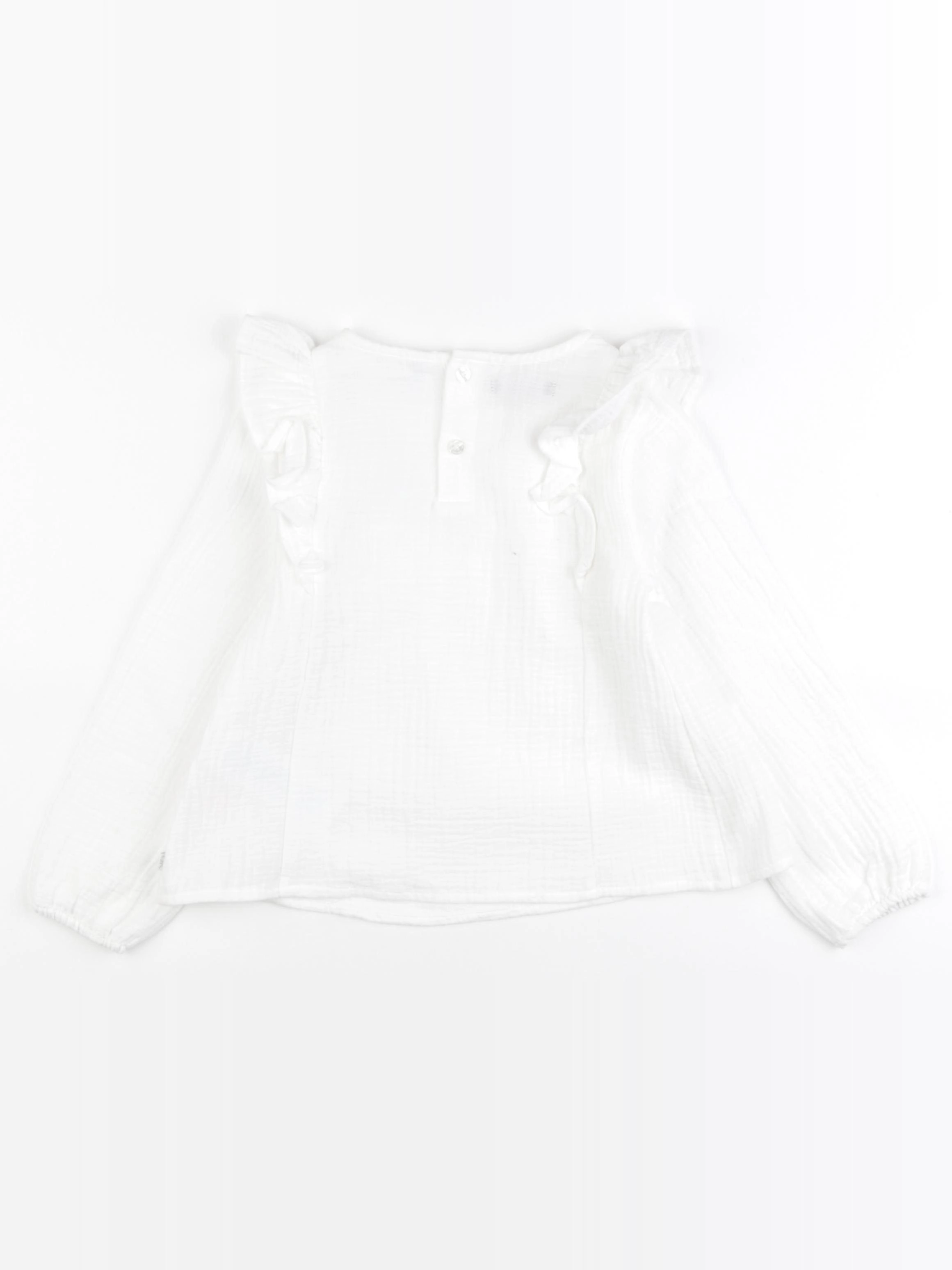 Okaidi - blouse blanc - 4 ans