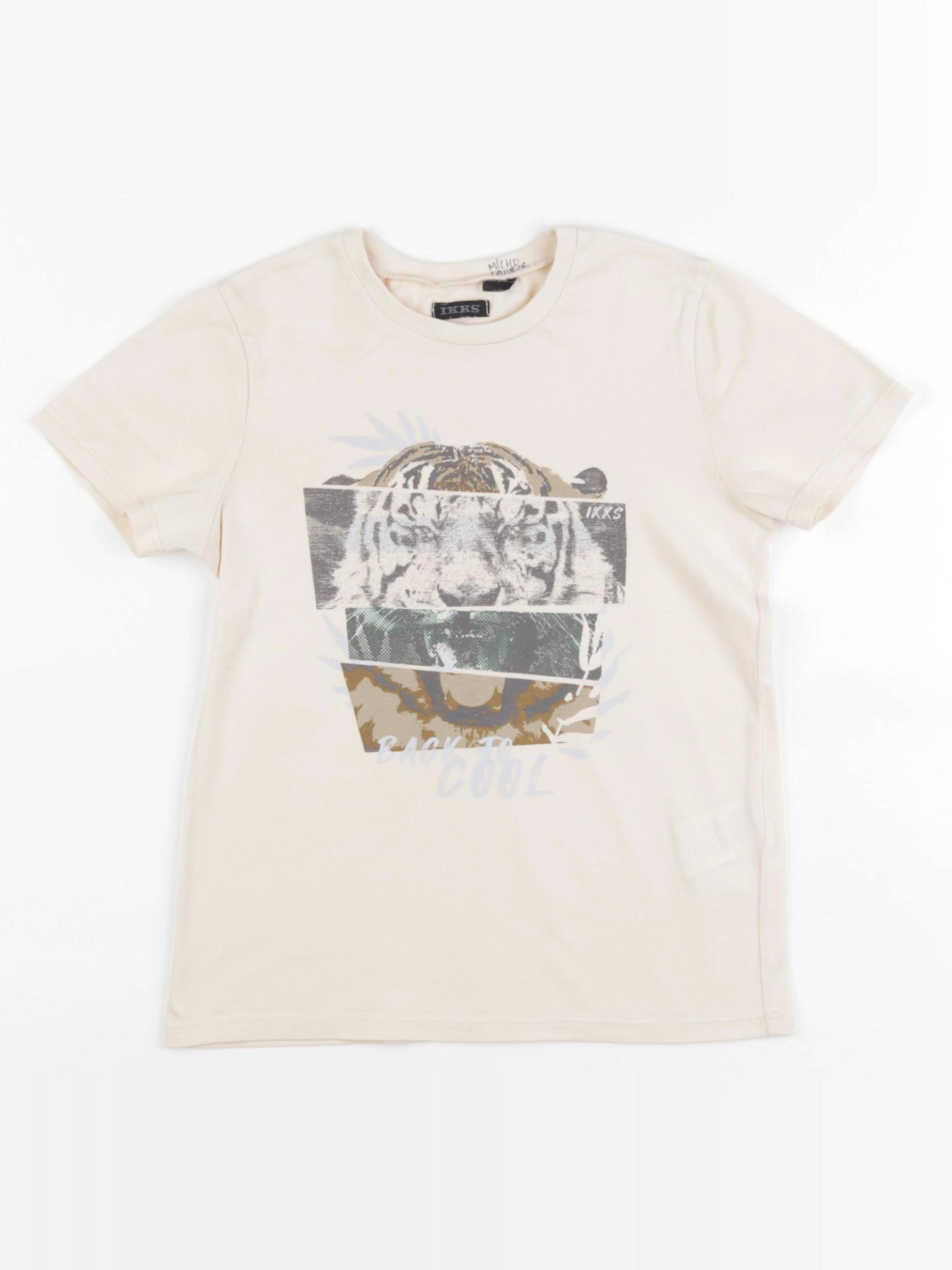 IKKS - tee-shirt beige - 5 ans
