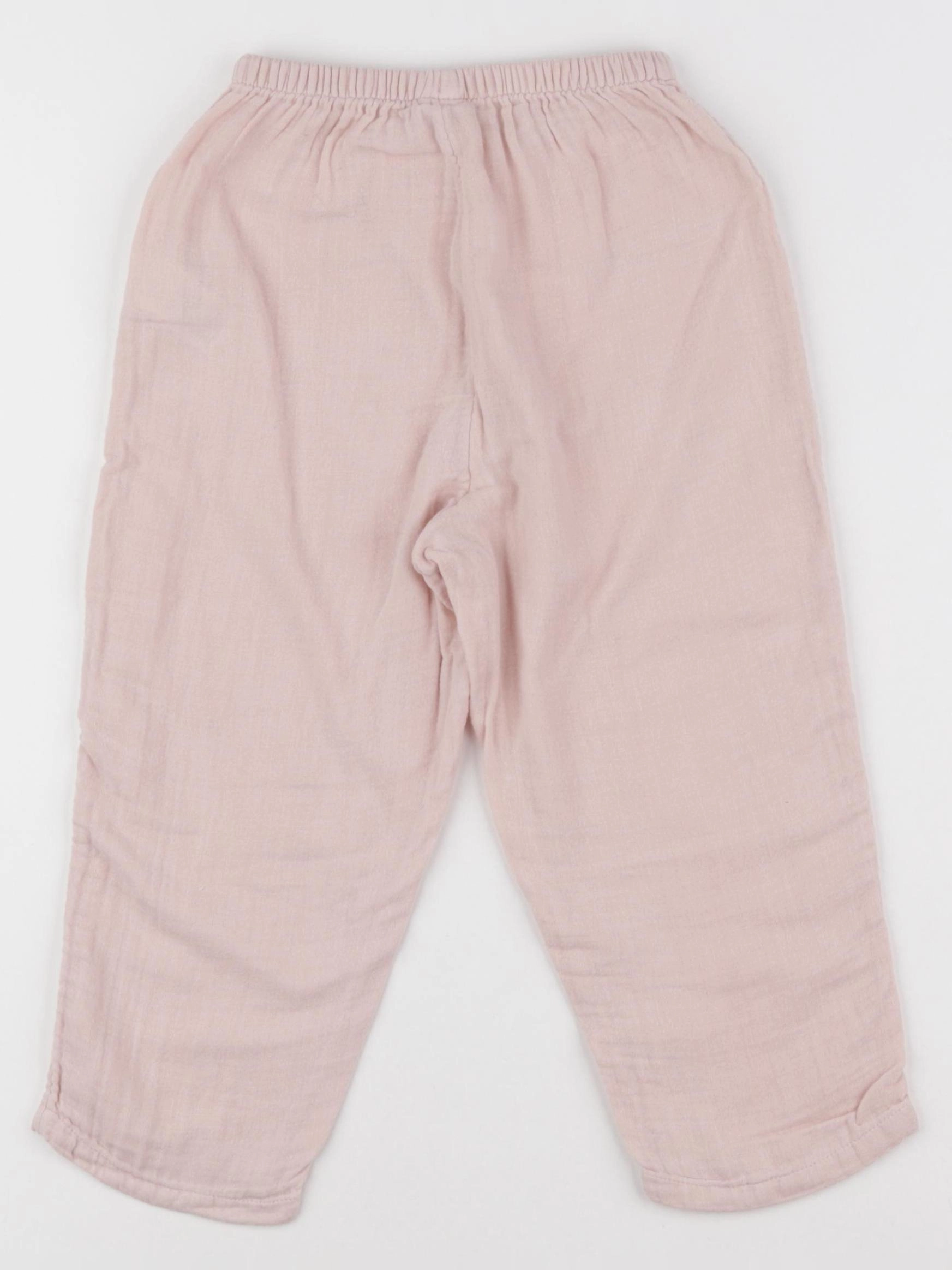 Petit Bateau - sarouel rose - 36 mois