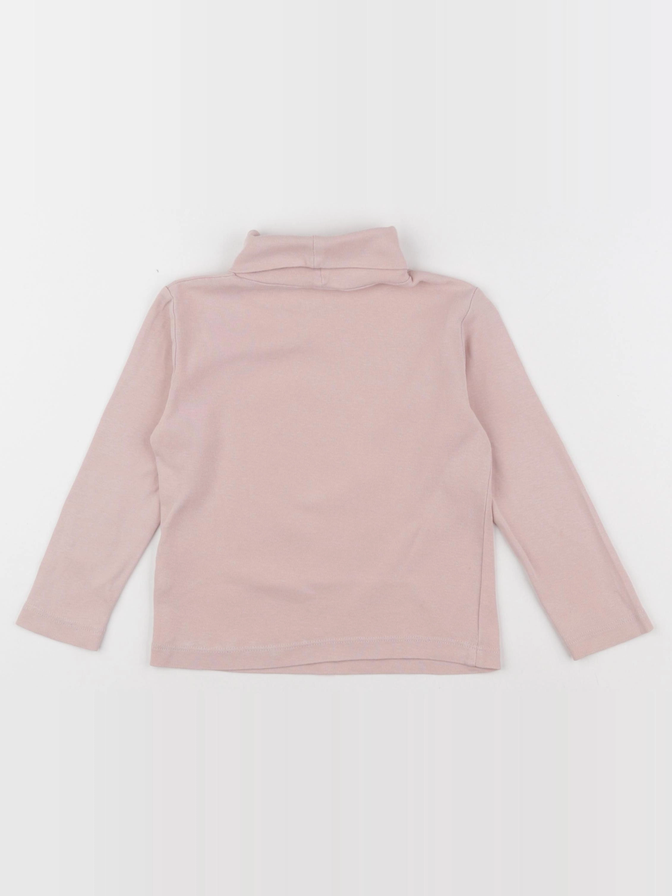 Monoprix - sous-pull rose - 3 ans