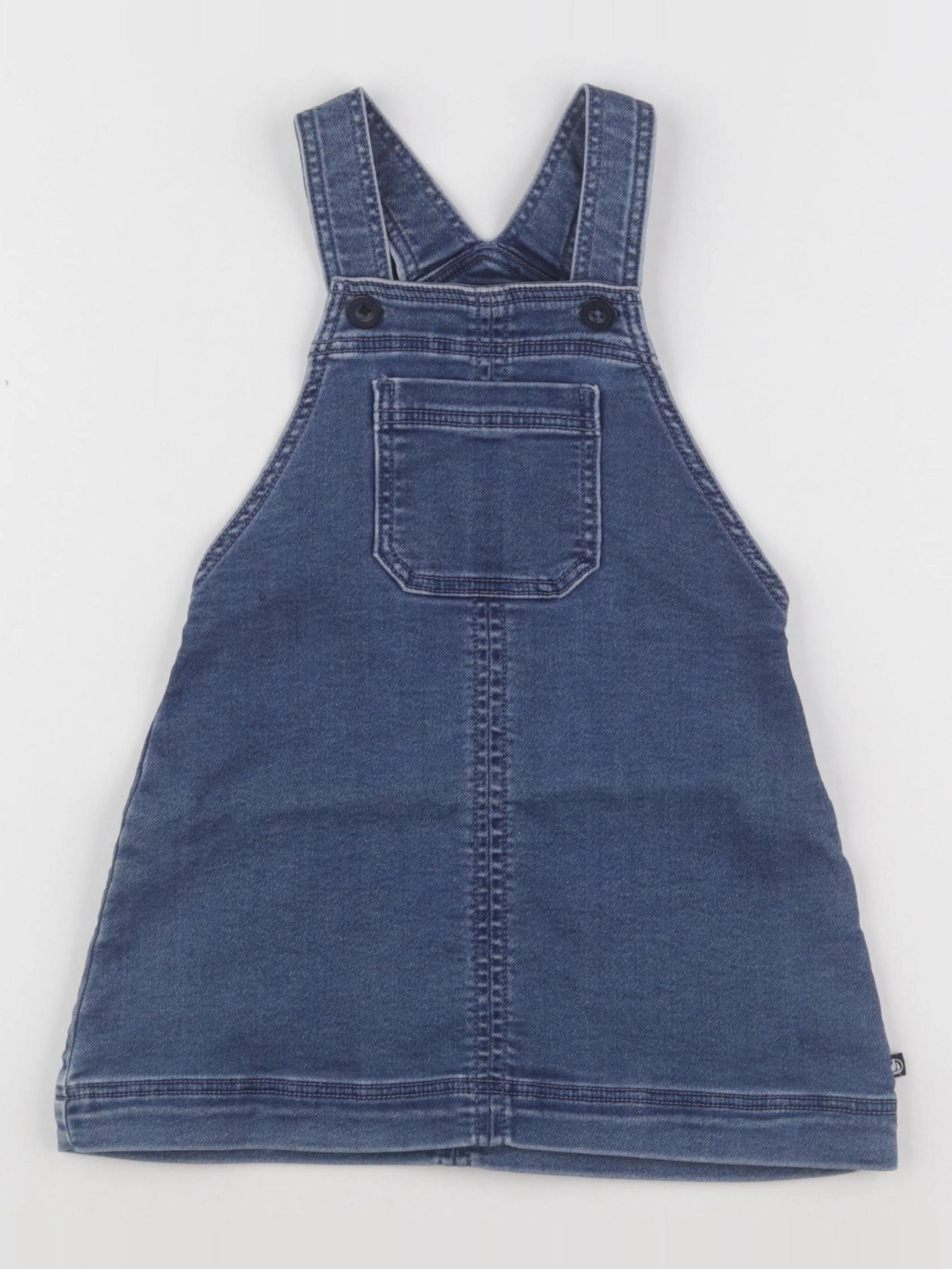 Petit Bateau - robe bleu - 3 ans