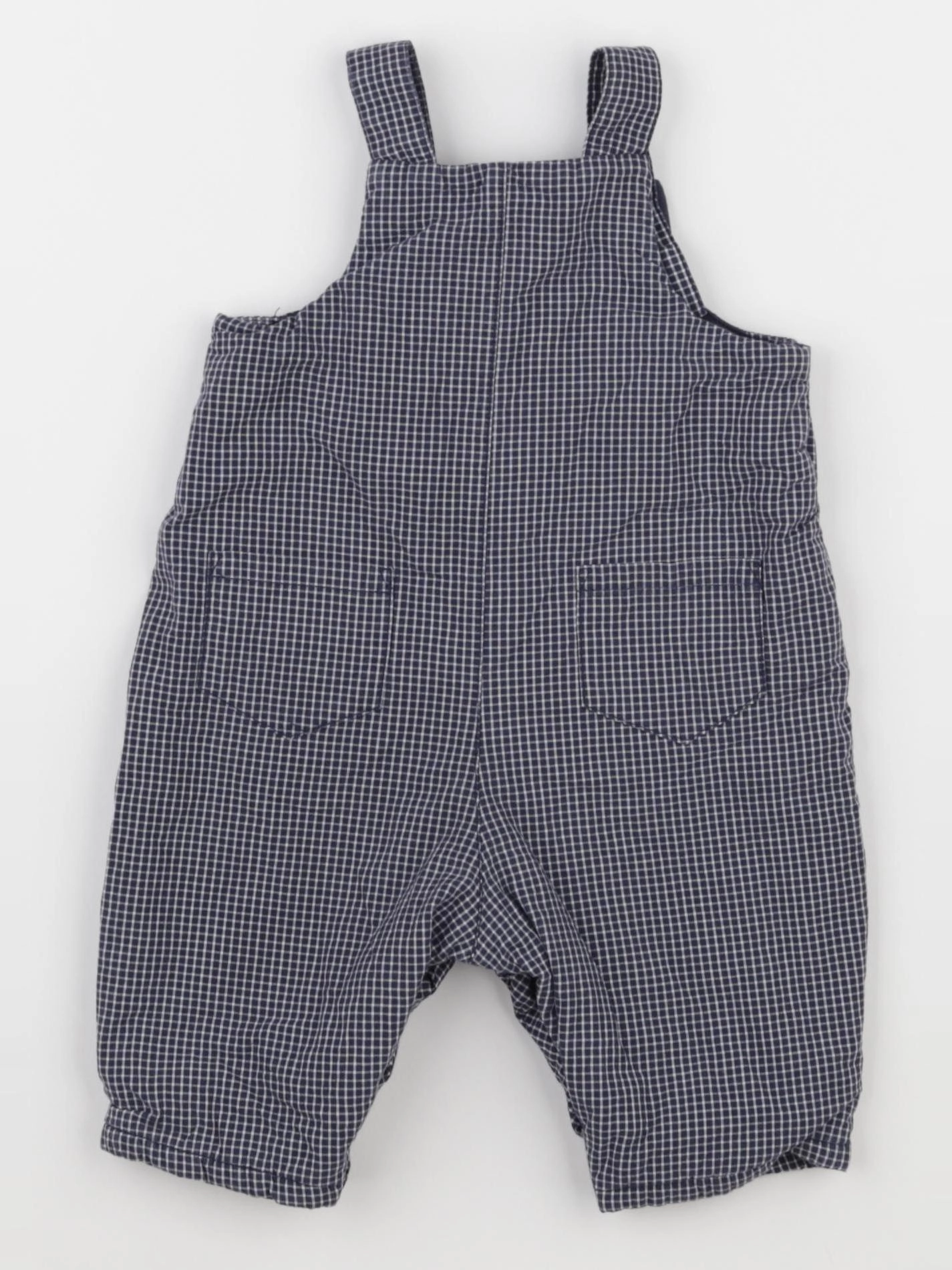 Boutchou - salopette doublé bleu - 1 mois