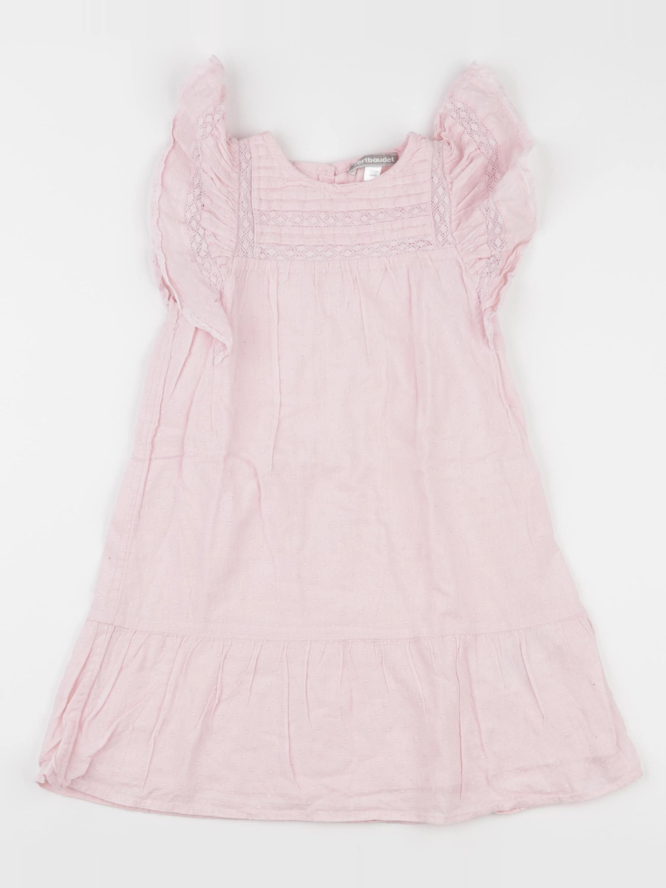 Vertbaudet - robe rose - 5 ans