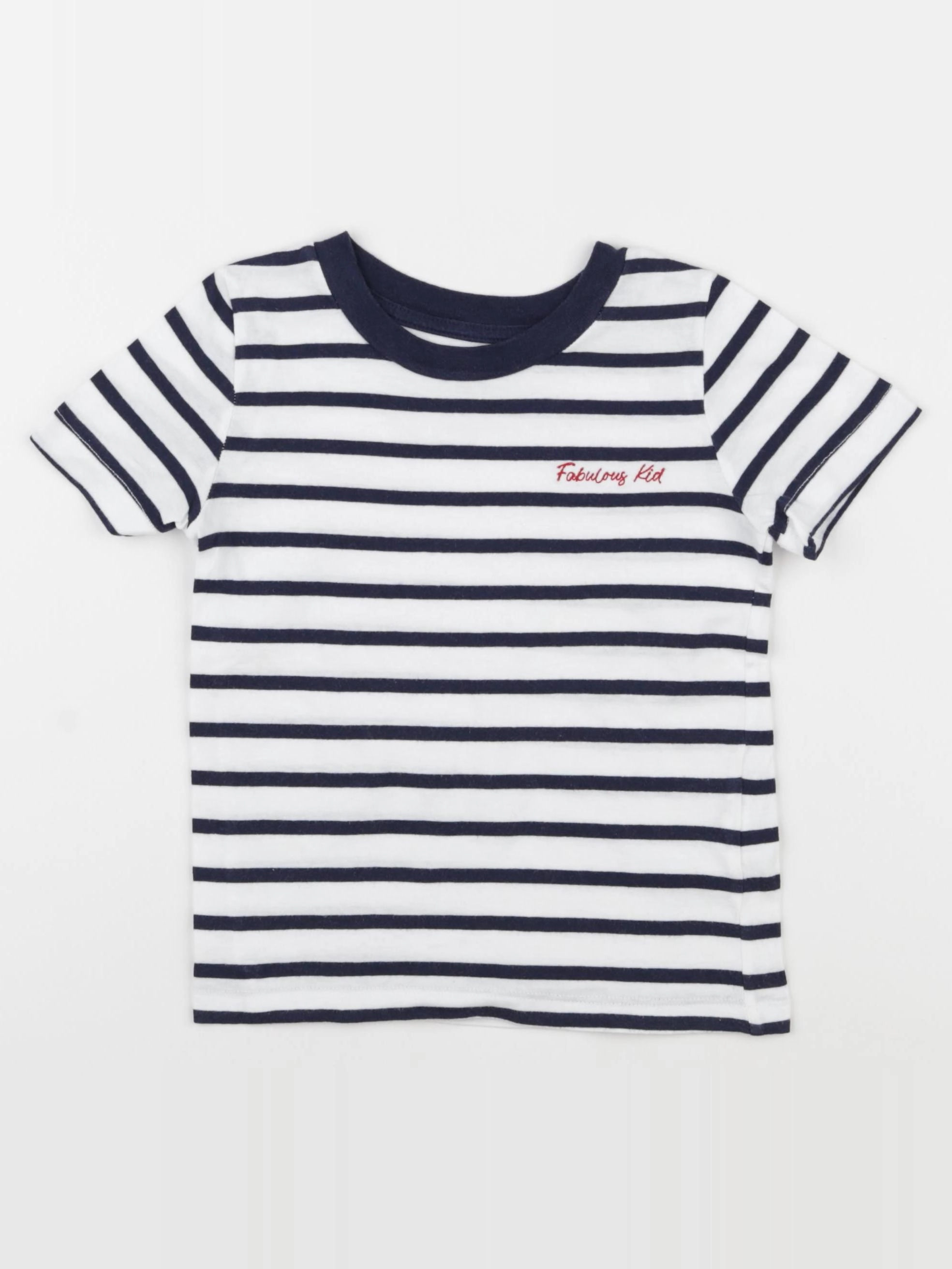 Monoprix - tee-shirt bleu - 4 ans