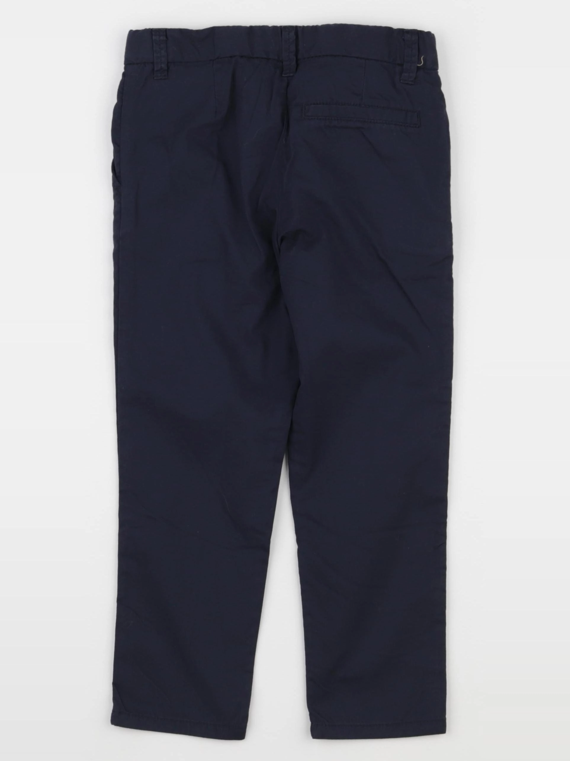 H&M - pantalon bleu - 4/5 ans
