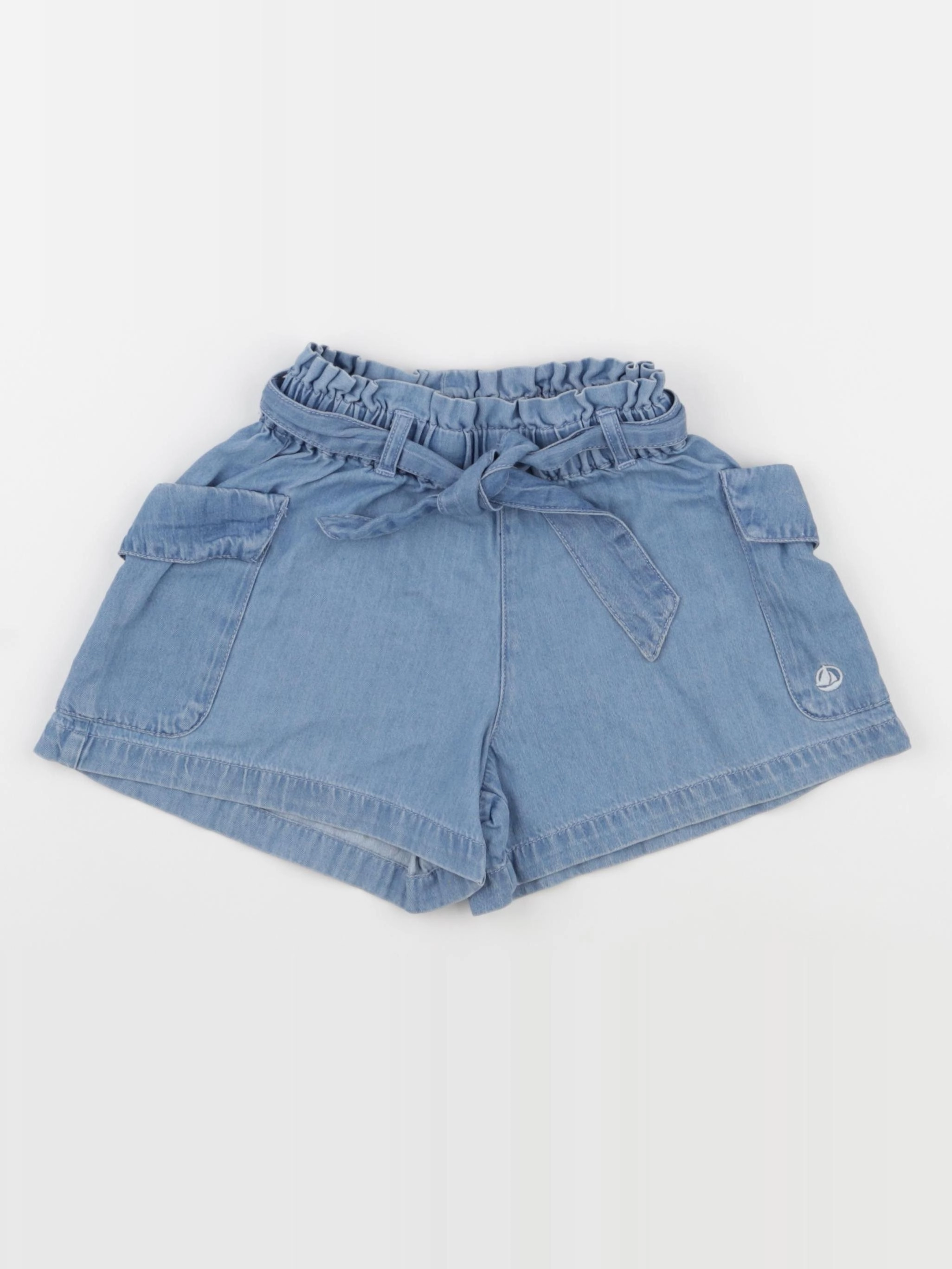 Petit Bateau - short bleu - 6 ans