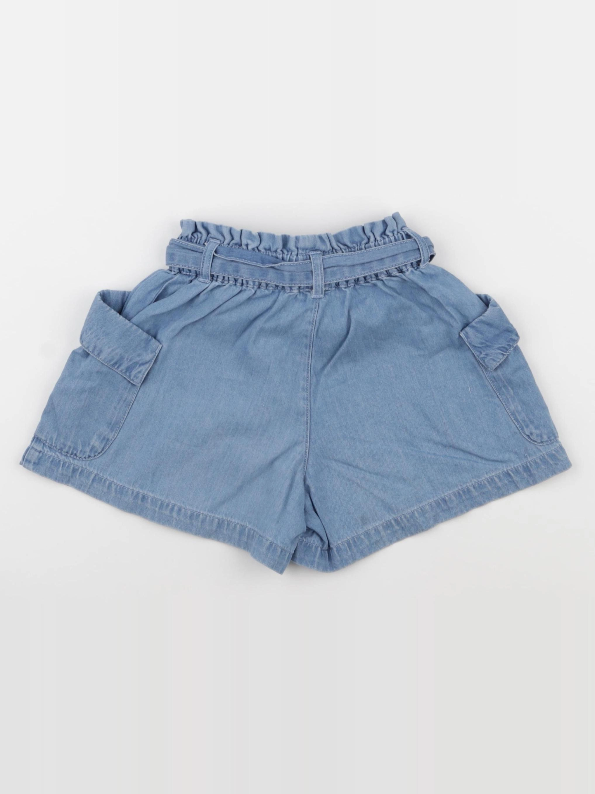 Petit Bateau - short bleu - 6 ans