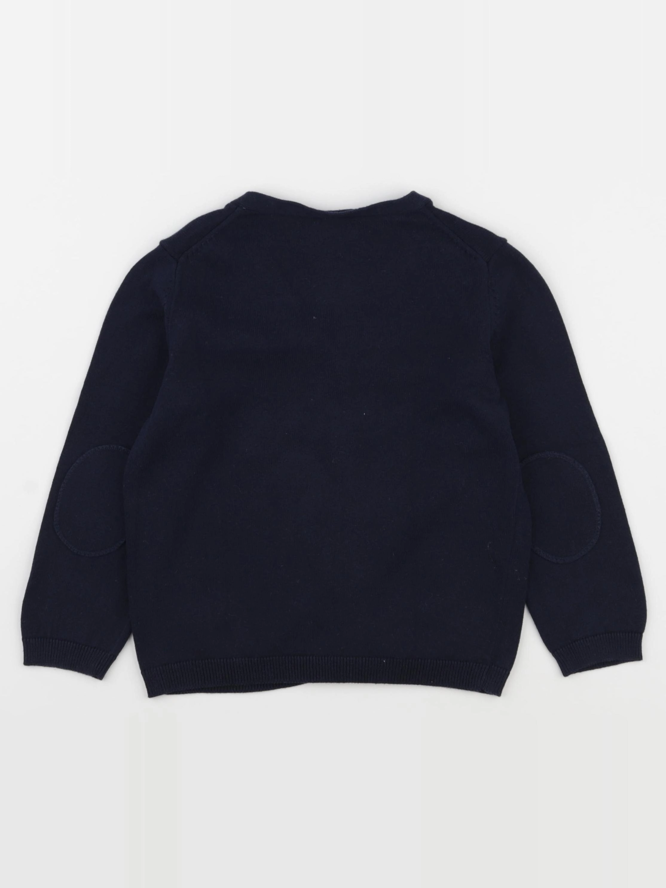 Mango - gilet bleu - 5/6 ans