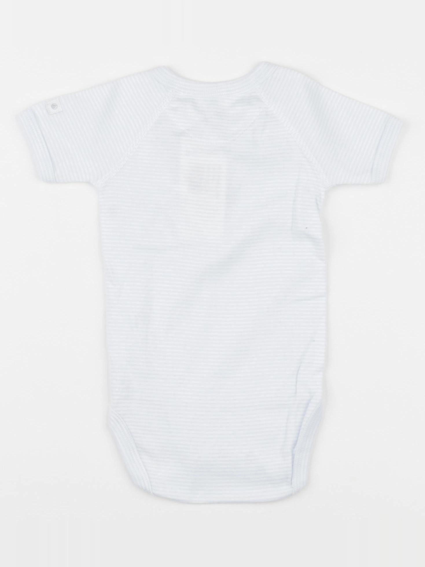 Petit Bateau - body bleu - 6 mois