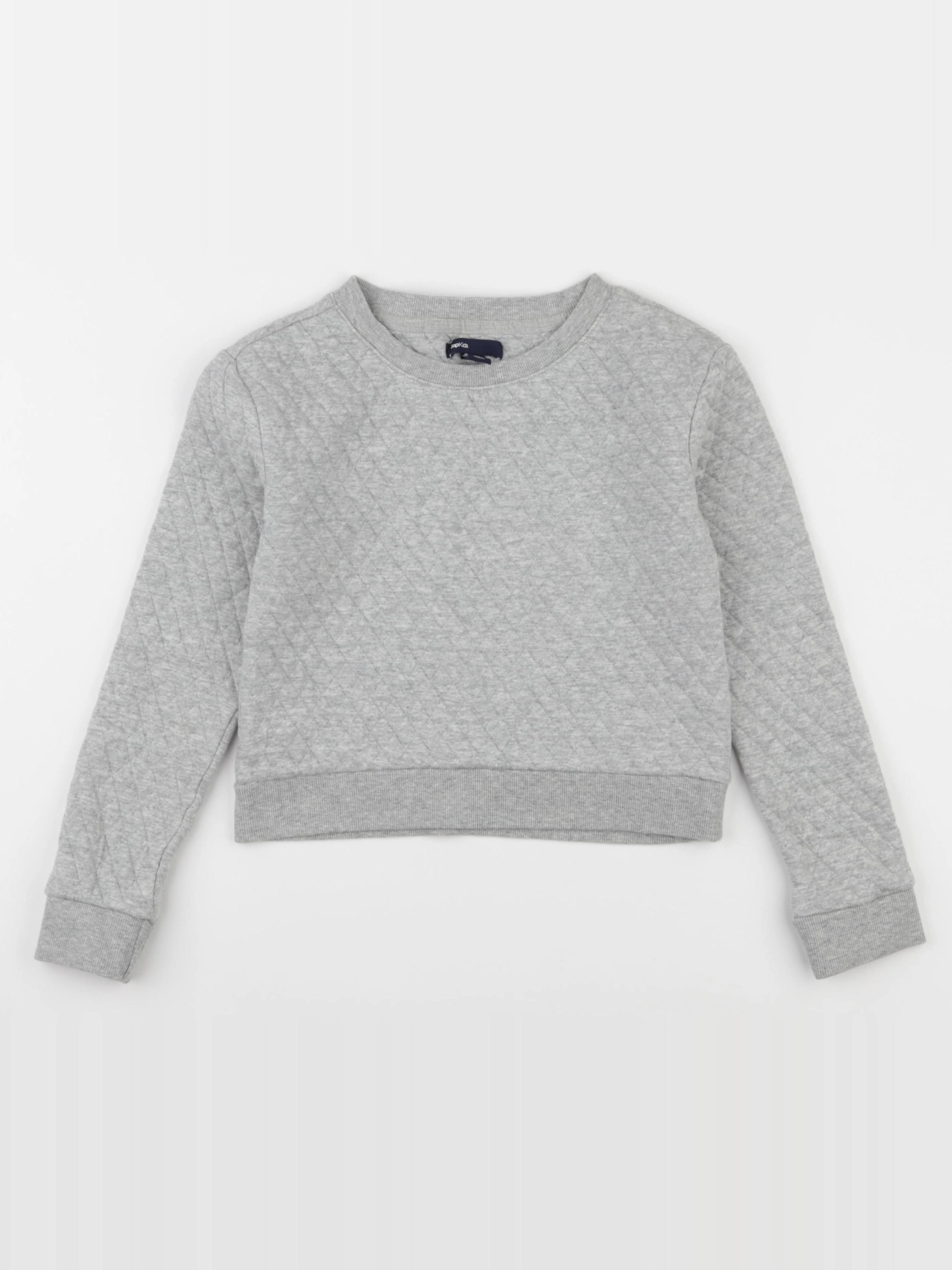 GAP - sweat gris - 8/9 ans