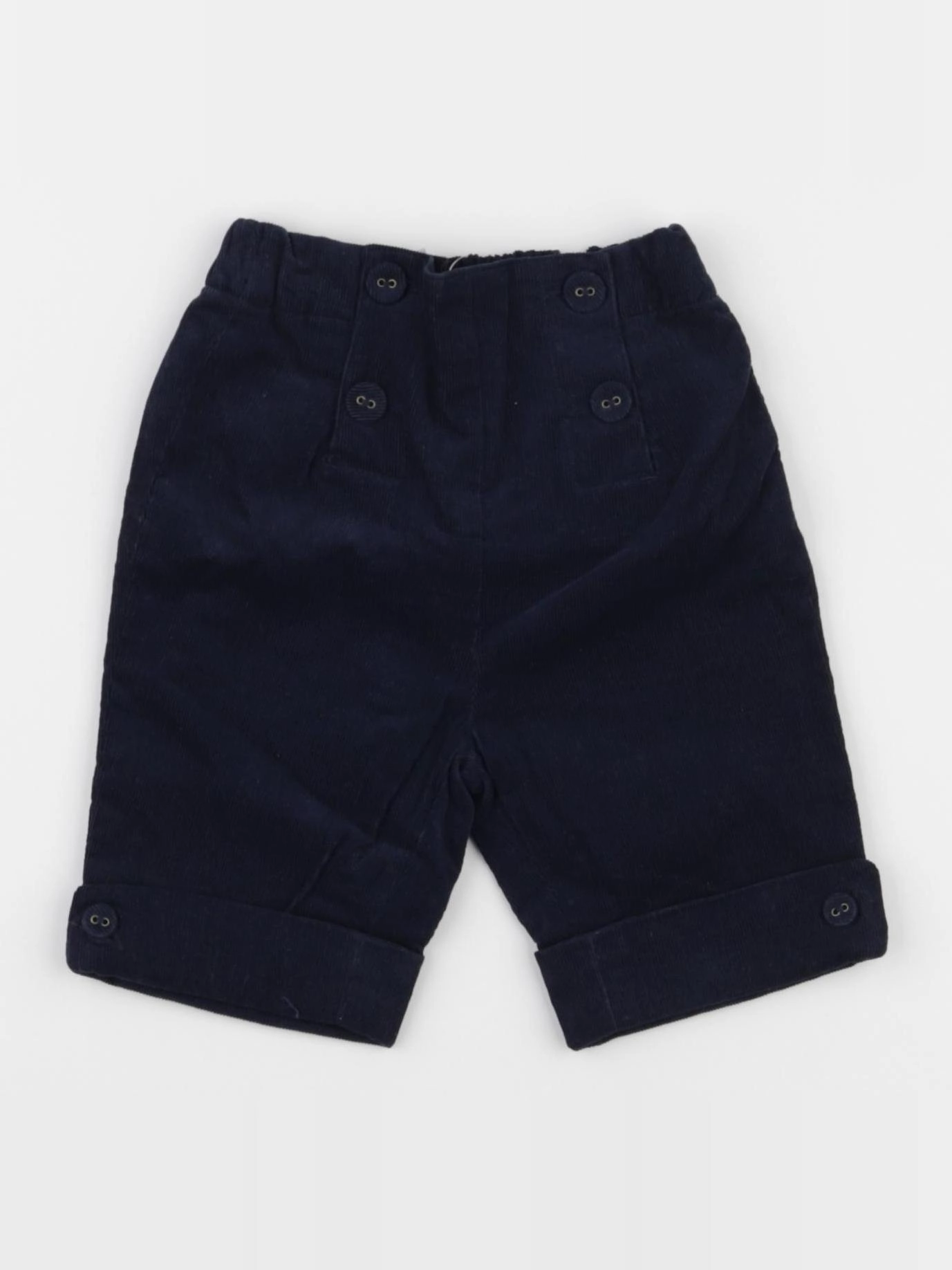 Cyrillus - short bleu - 6 mois