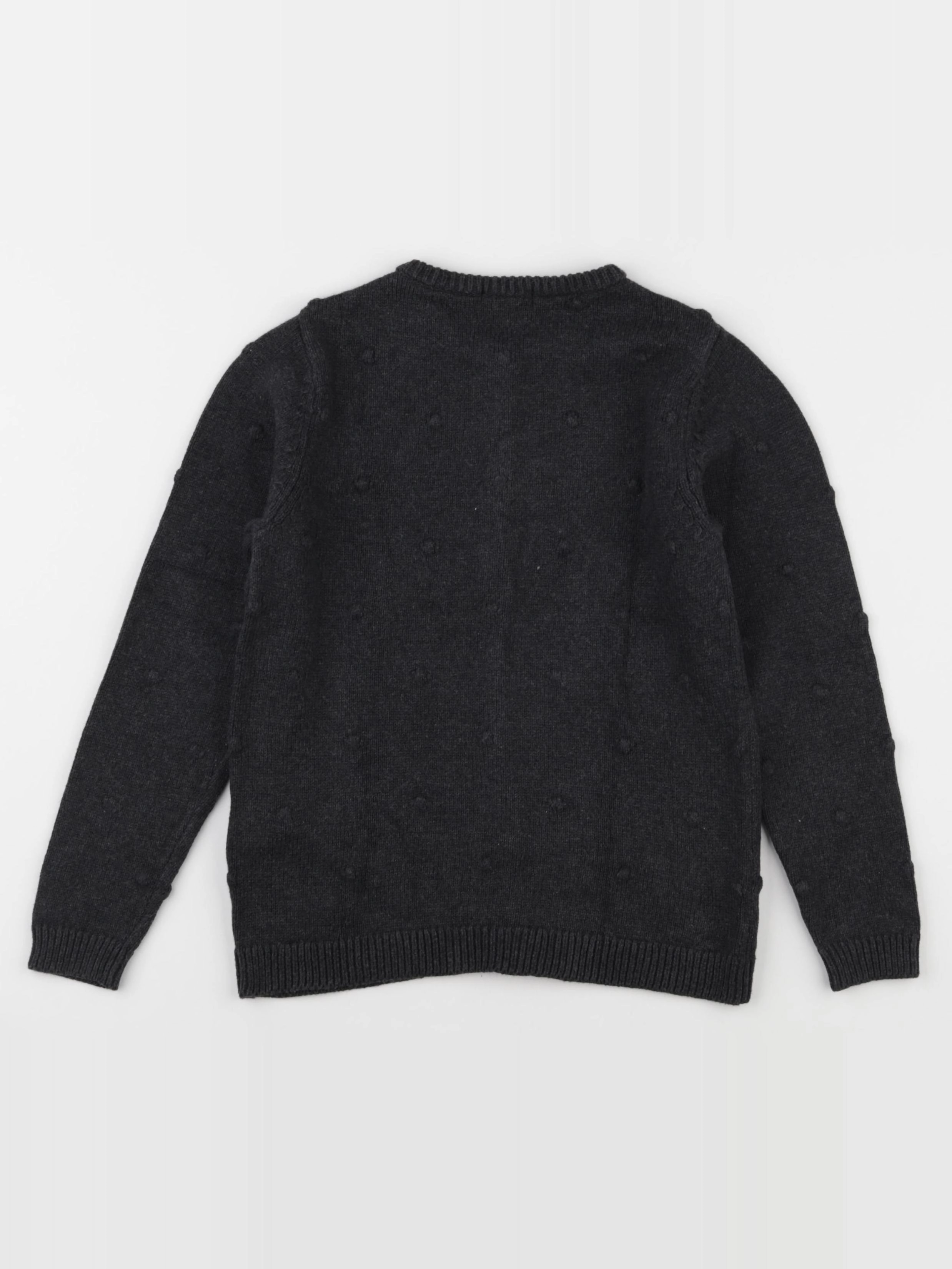 Vertbaudet - gilet gris - 8 ans