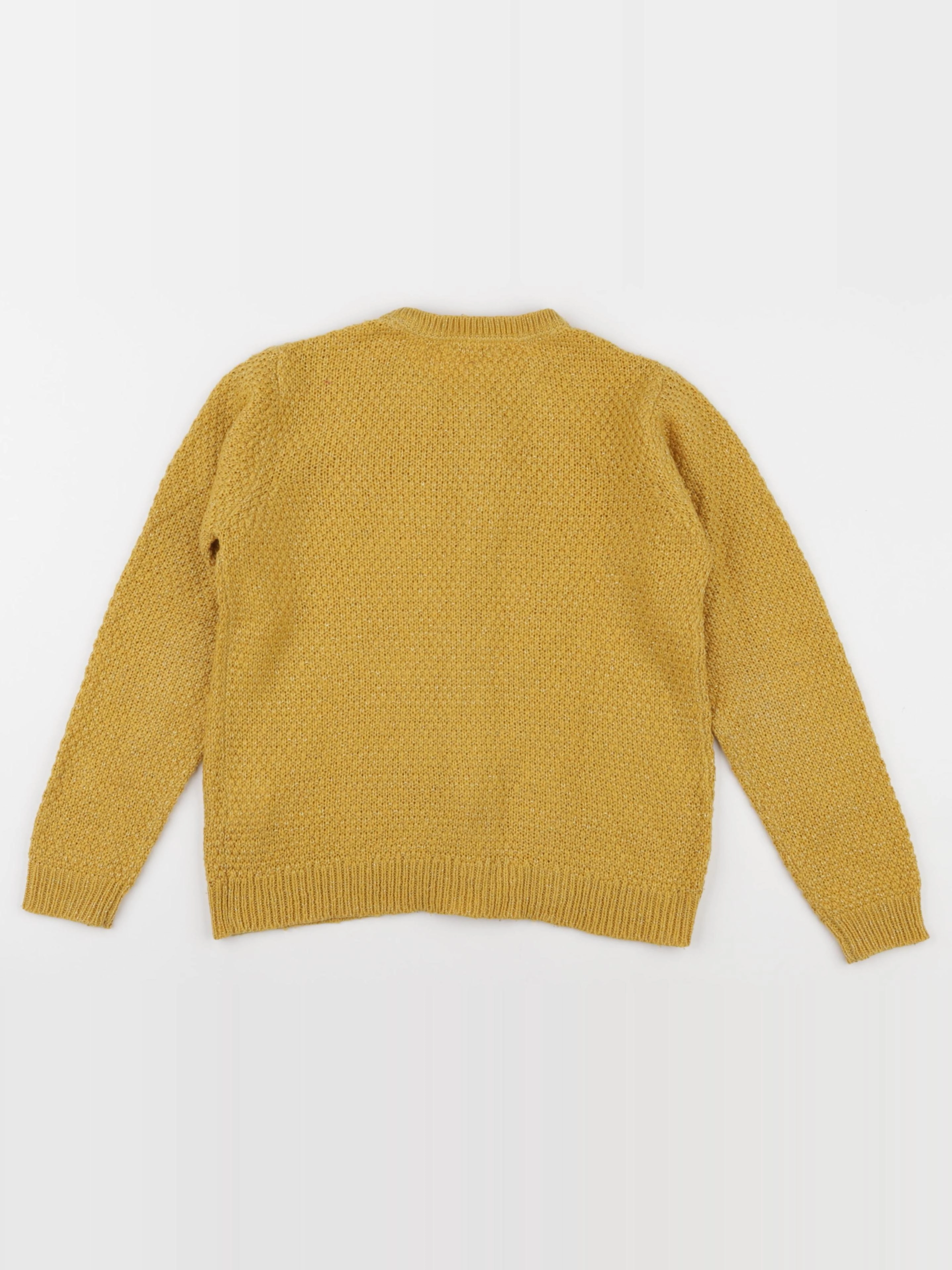 Vertbaudet - gilet jaune - 8 ans