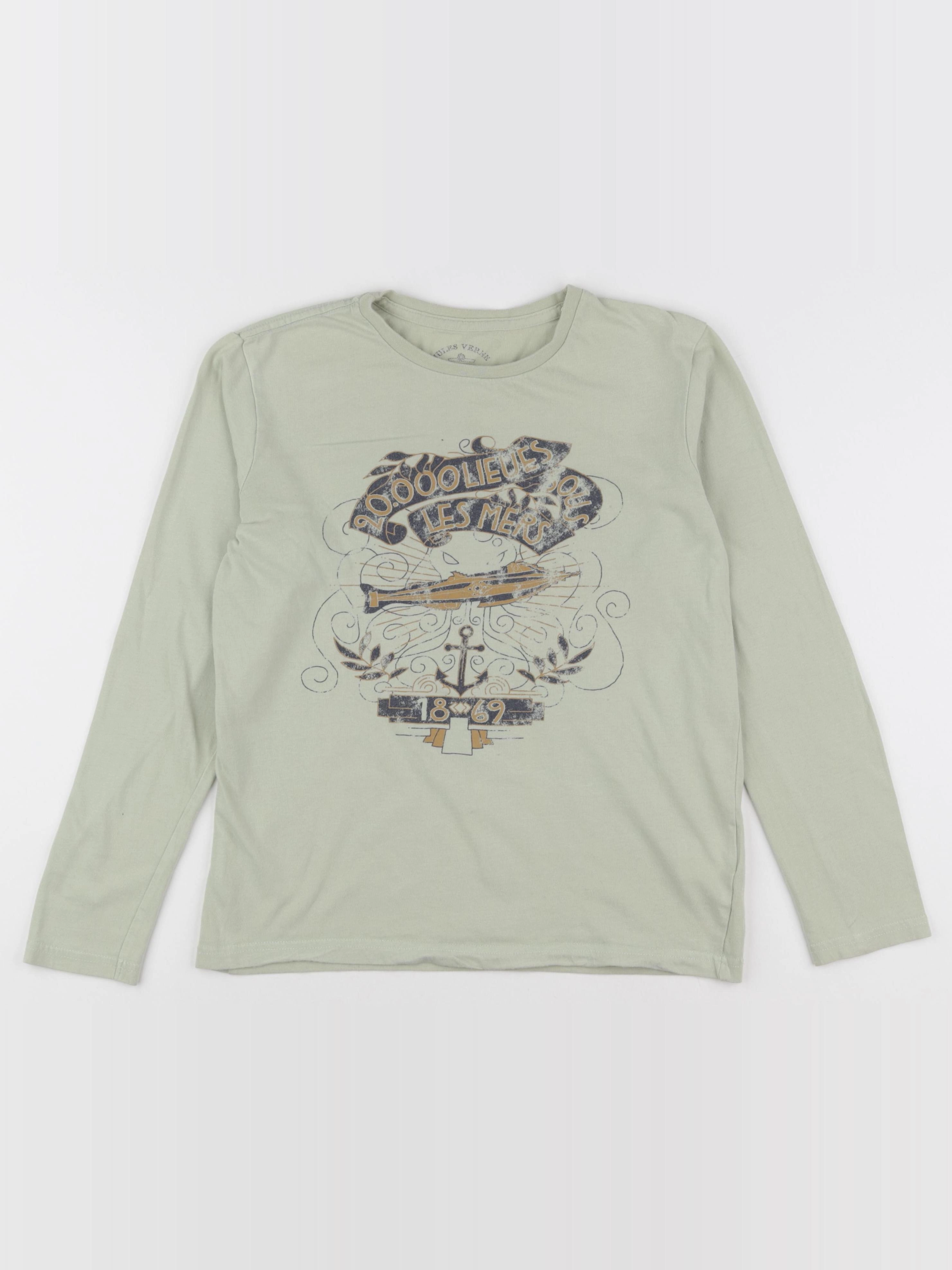 Cyrillus - tee-shirt vert - 12 ans