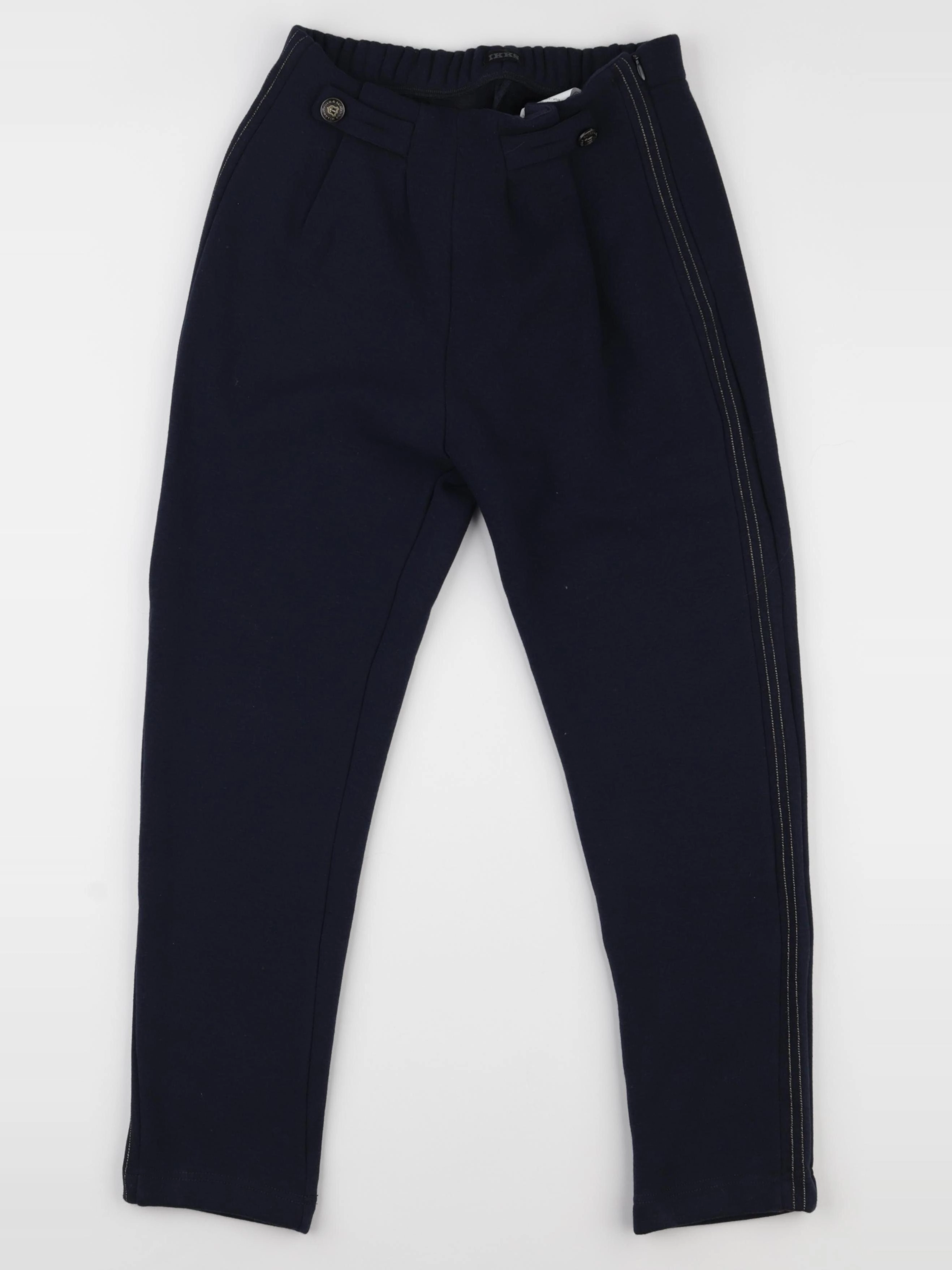IKKS - pantalon doublé bleu - 10 ans