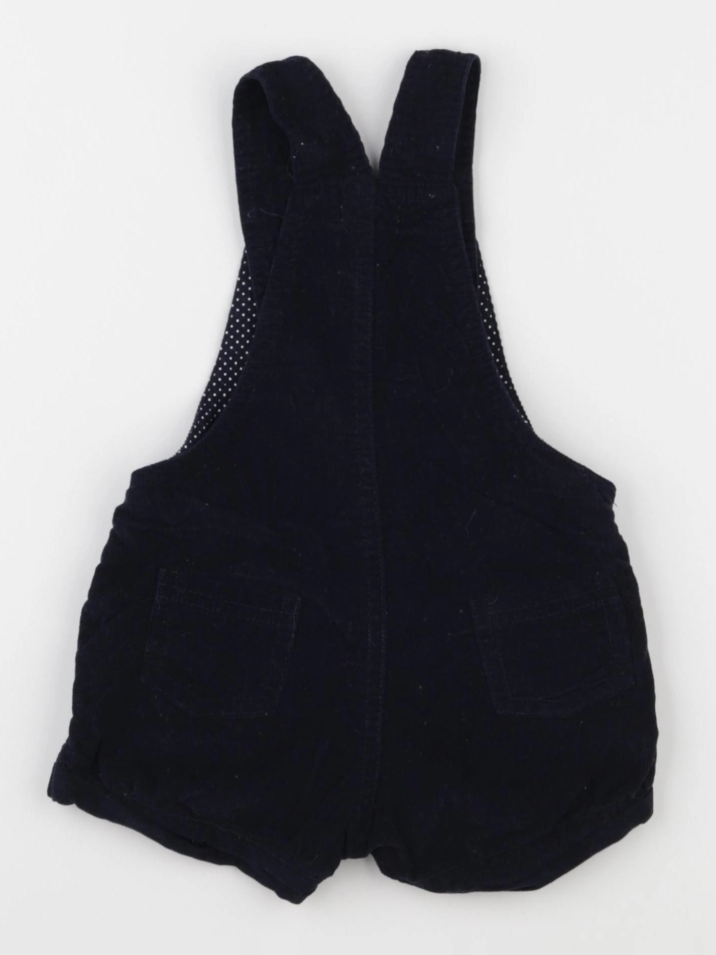 Boutchou - salopette doublé bleu - 12 mois