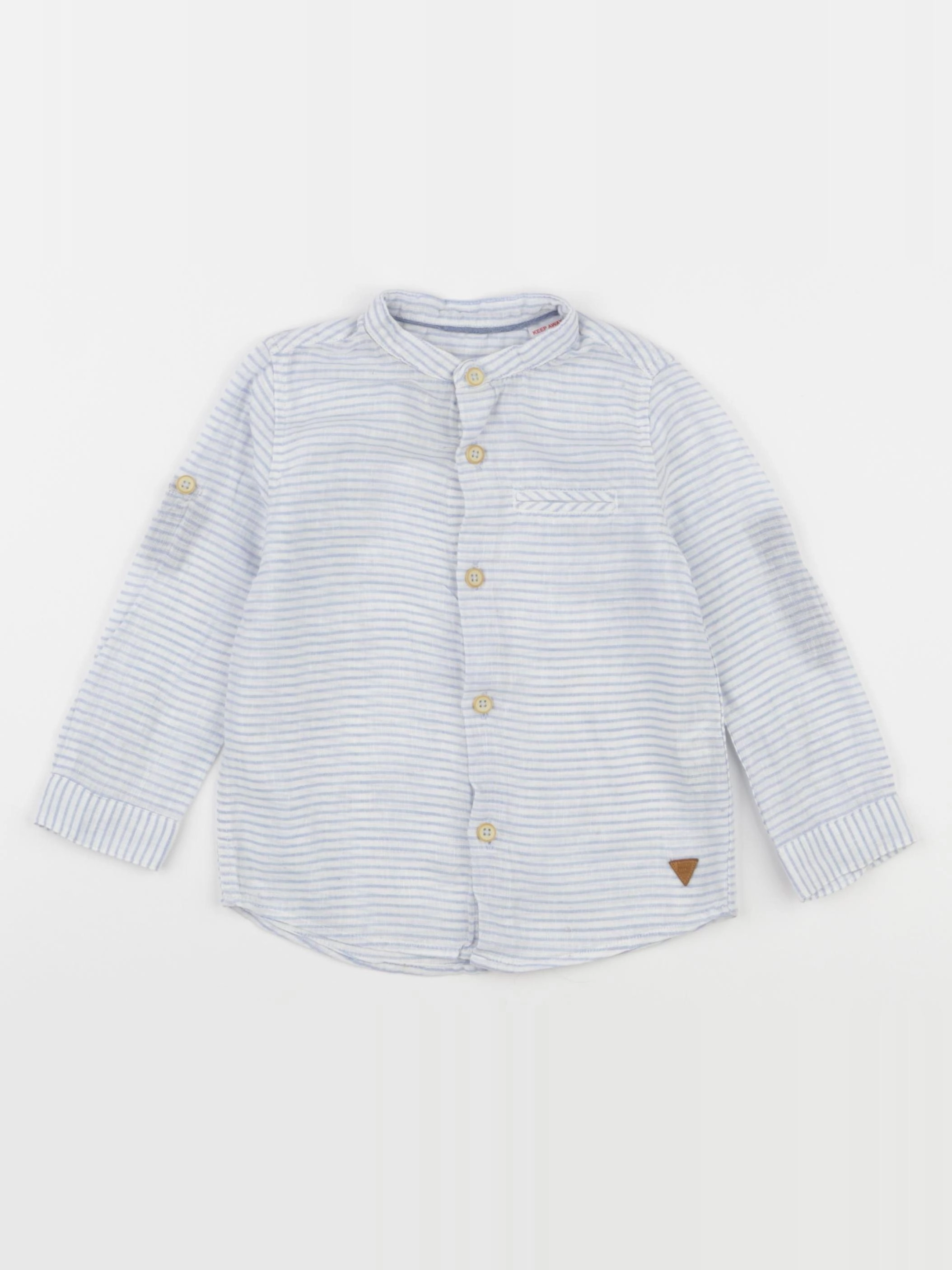 Zara - chemise bleu - 12/18 mois