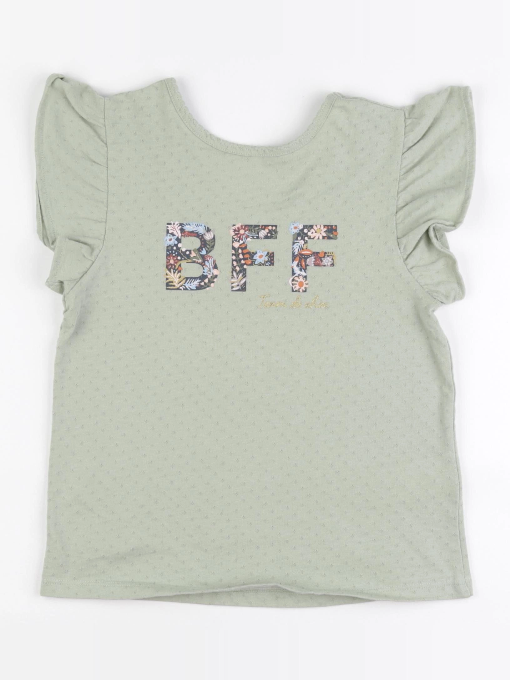 Vertbaudet - débardeur vert - 8 ans