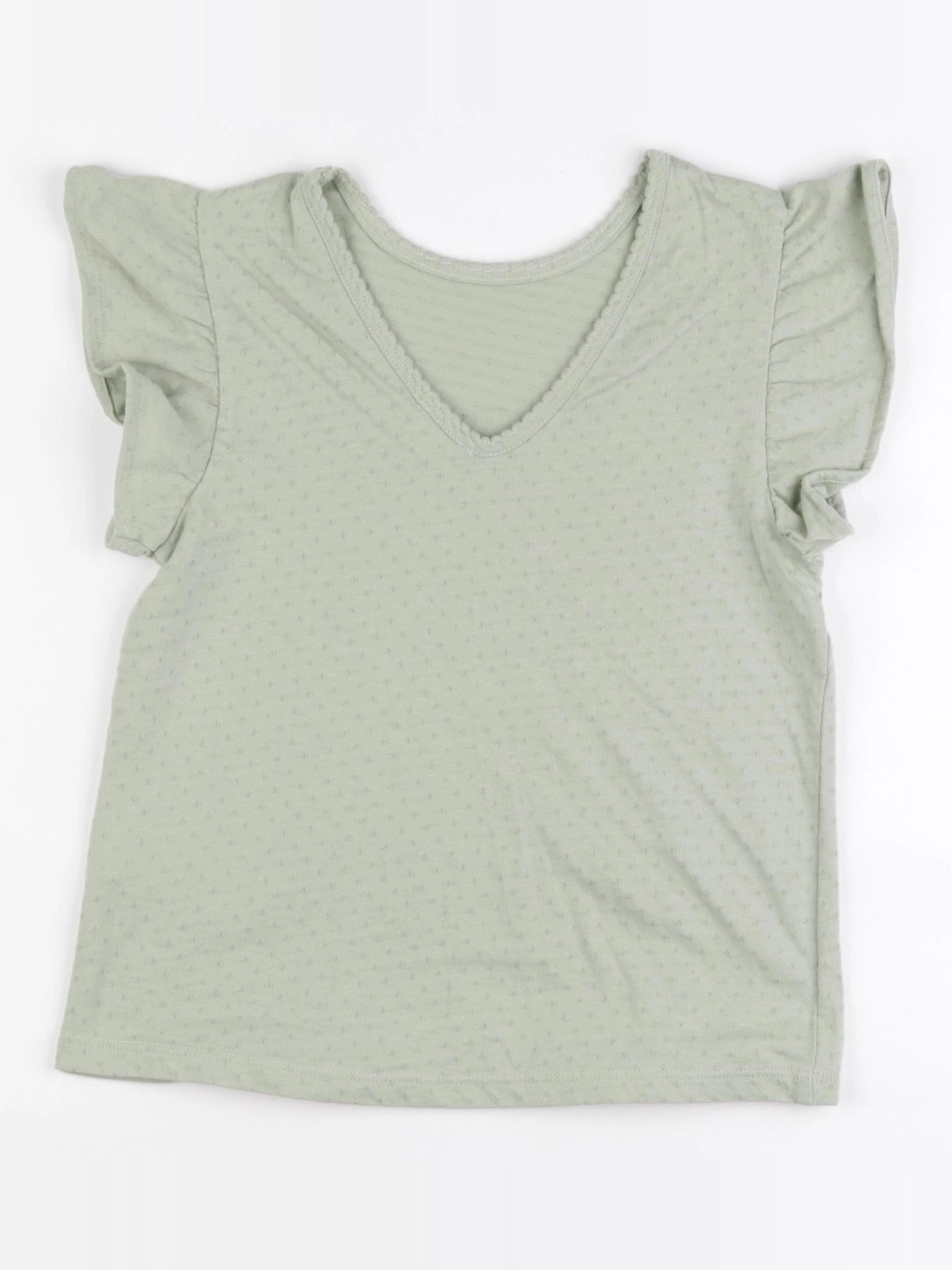 Vertbaudet - débardeur vert - 8 ans