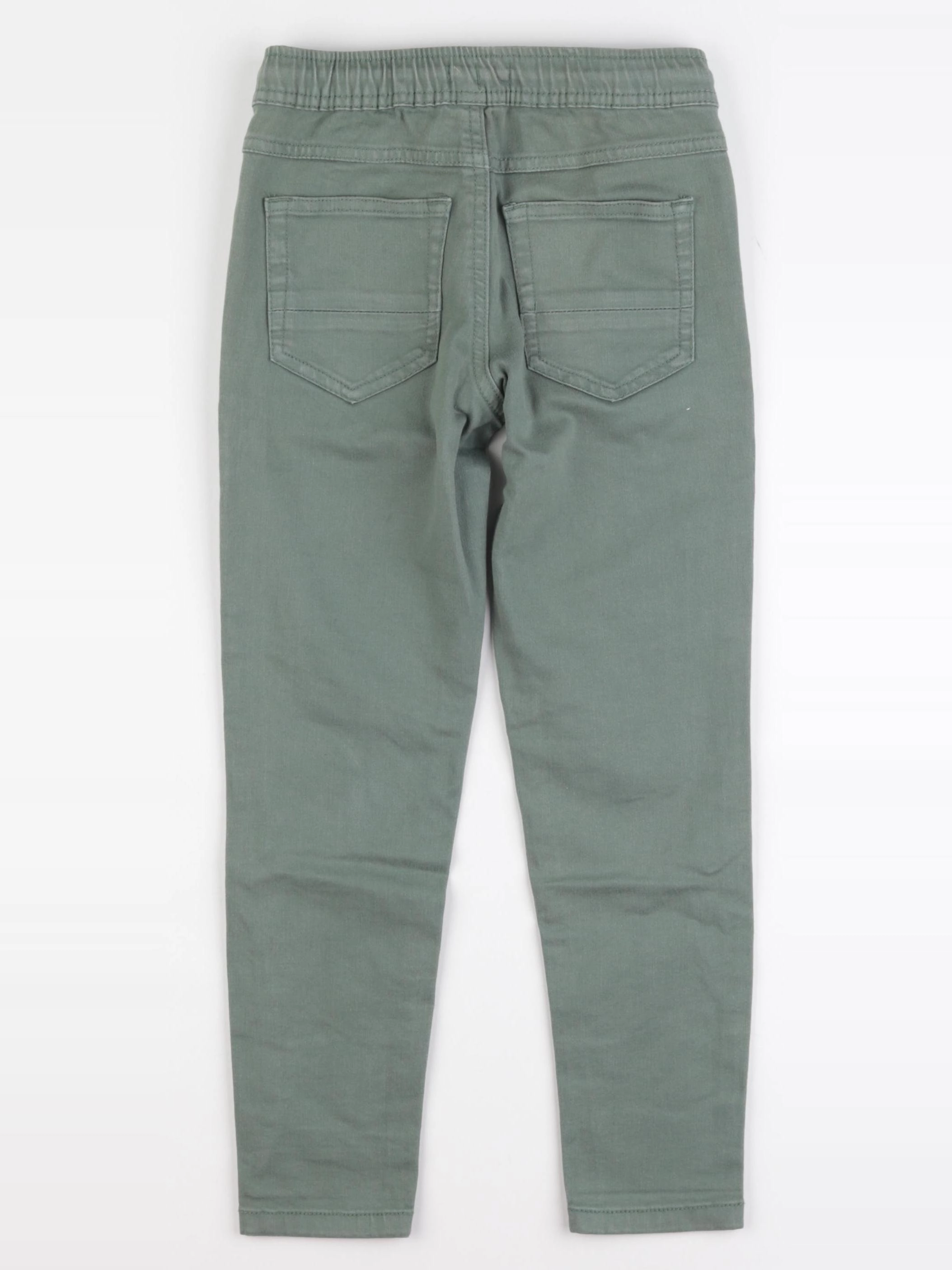 Vertbaudet - pantalon vert - 7 ans