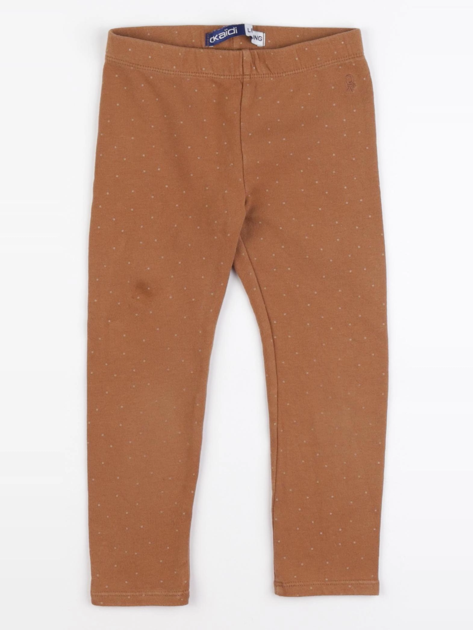Okaidi - legging marron - 4 ans