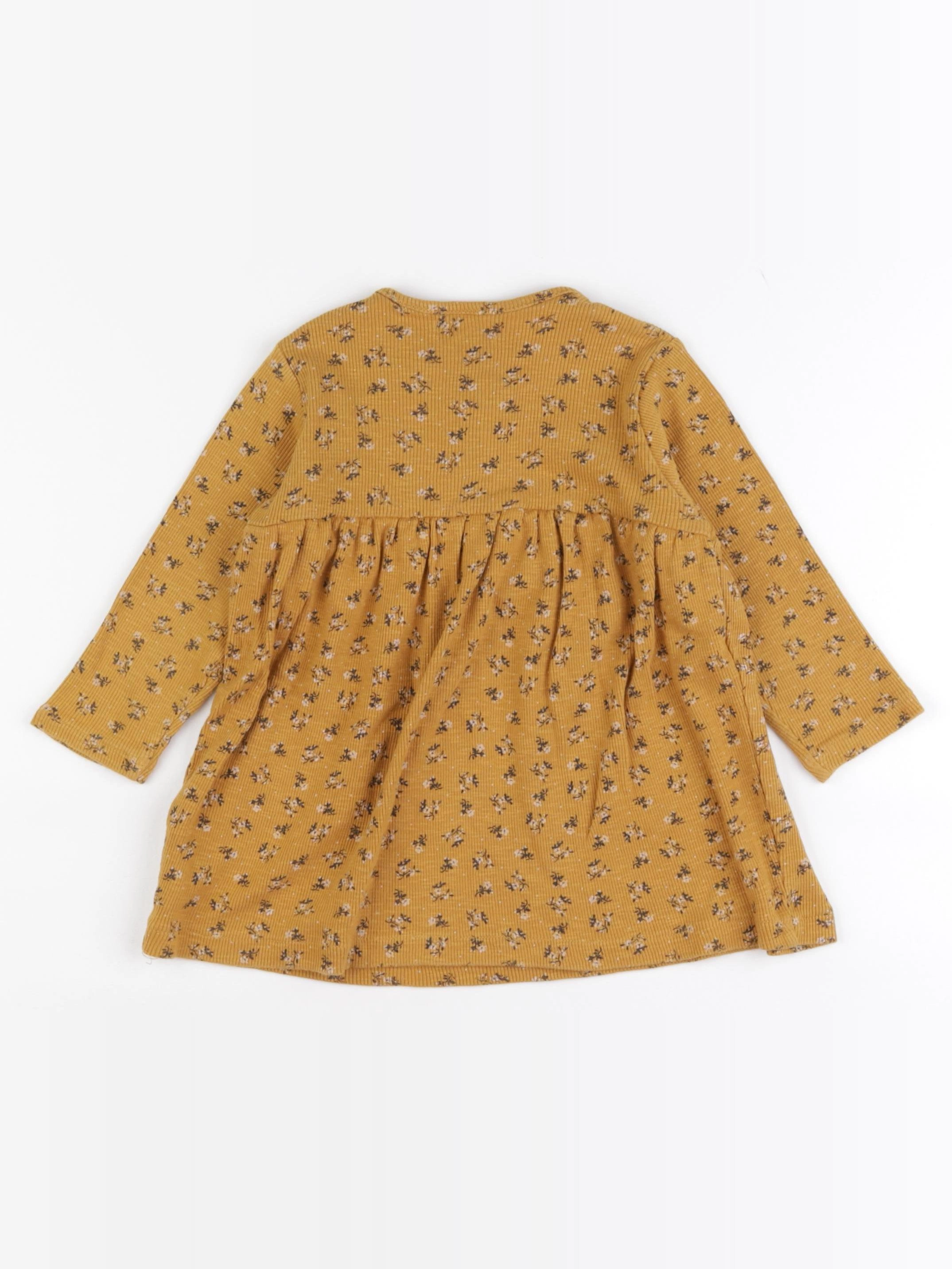 Vertbaudet - robe jaune - 36 mois