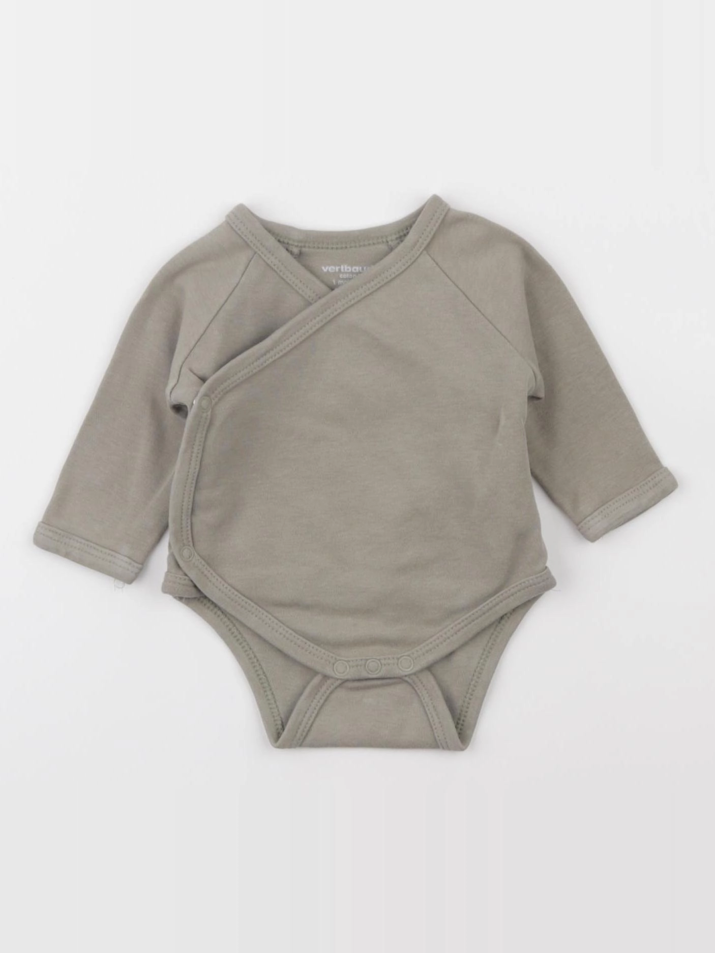 Vertbaudet - body vert - 1 mois