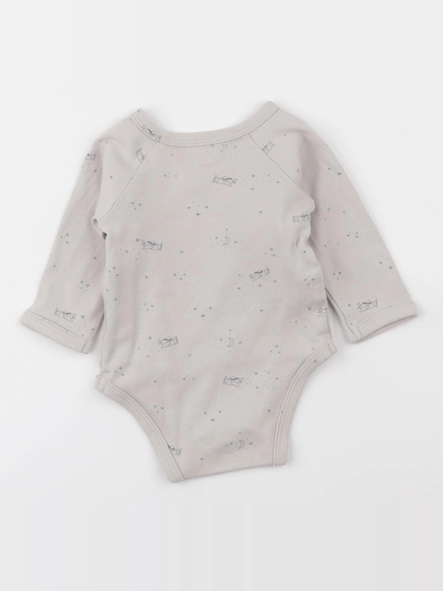 Vertbaudet - body gris - 3 mois