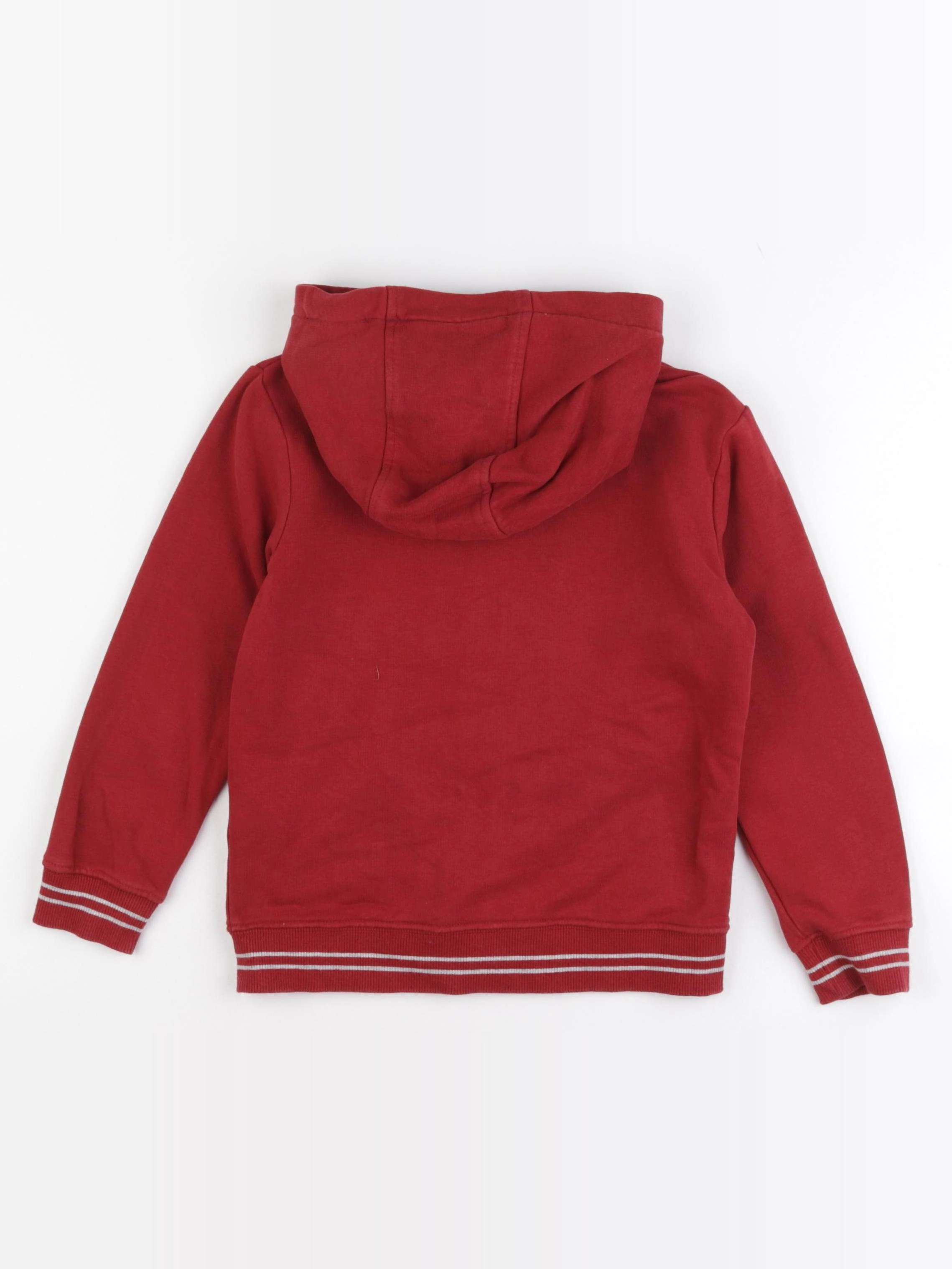 Vertbaudet - sweat rouge - 6 ans