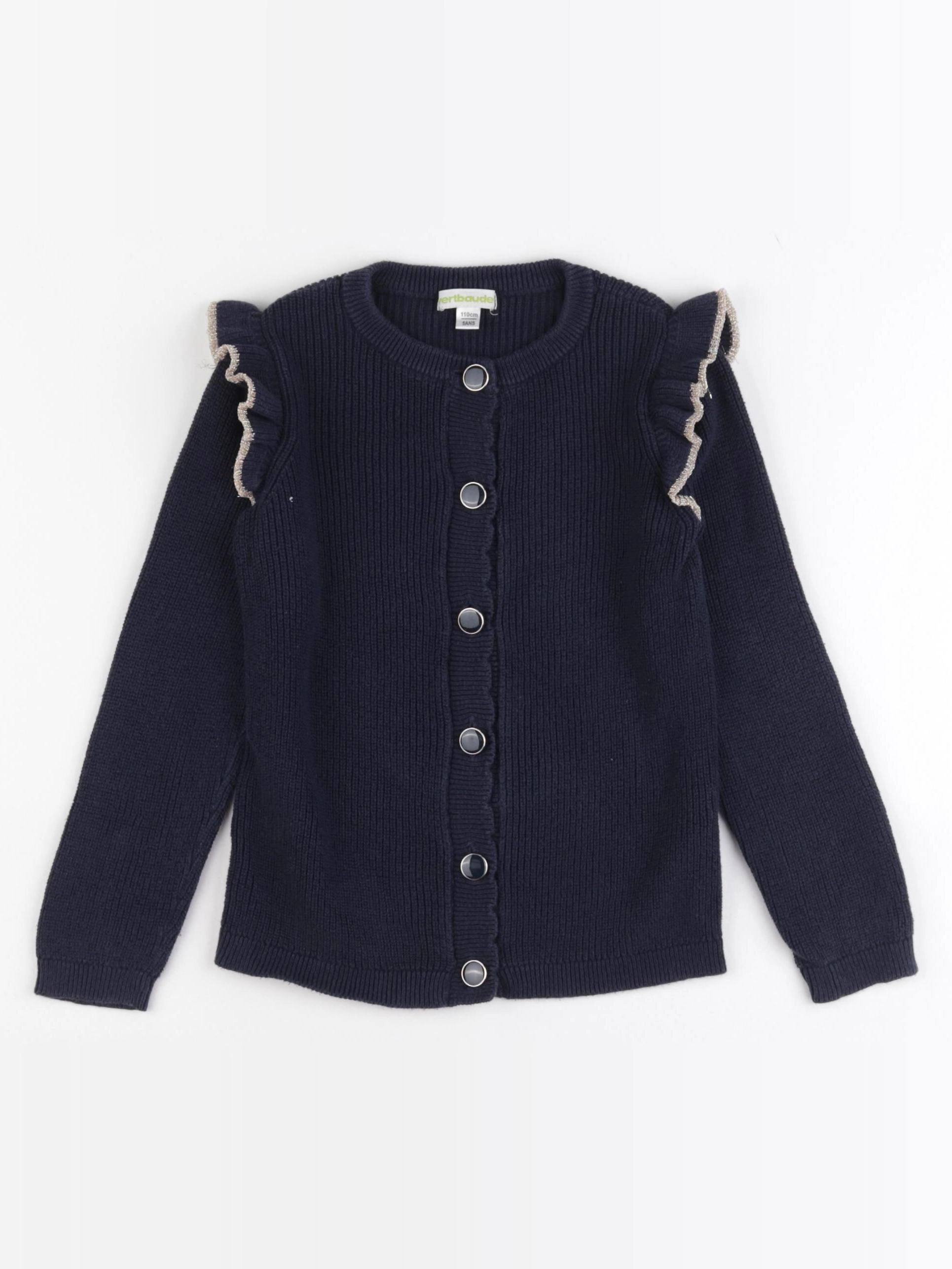 Vertbaudet - gilet bleu - 5 ans