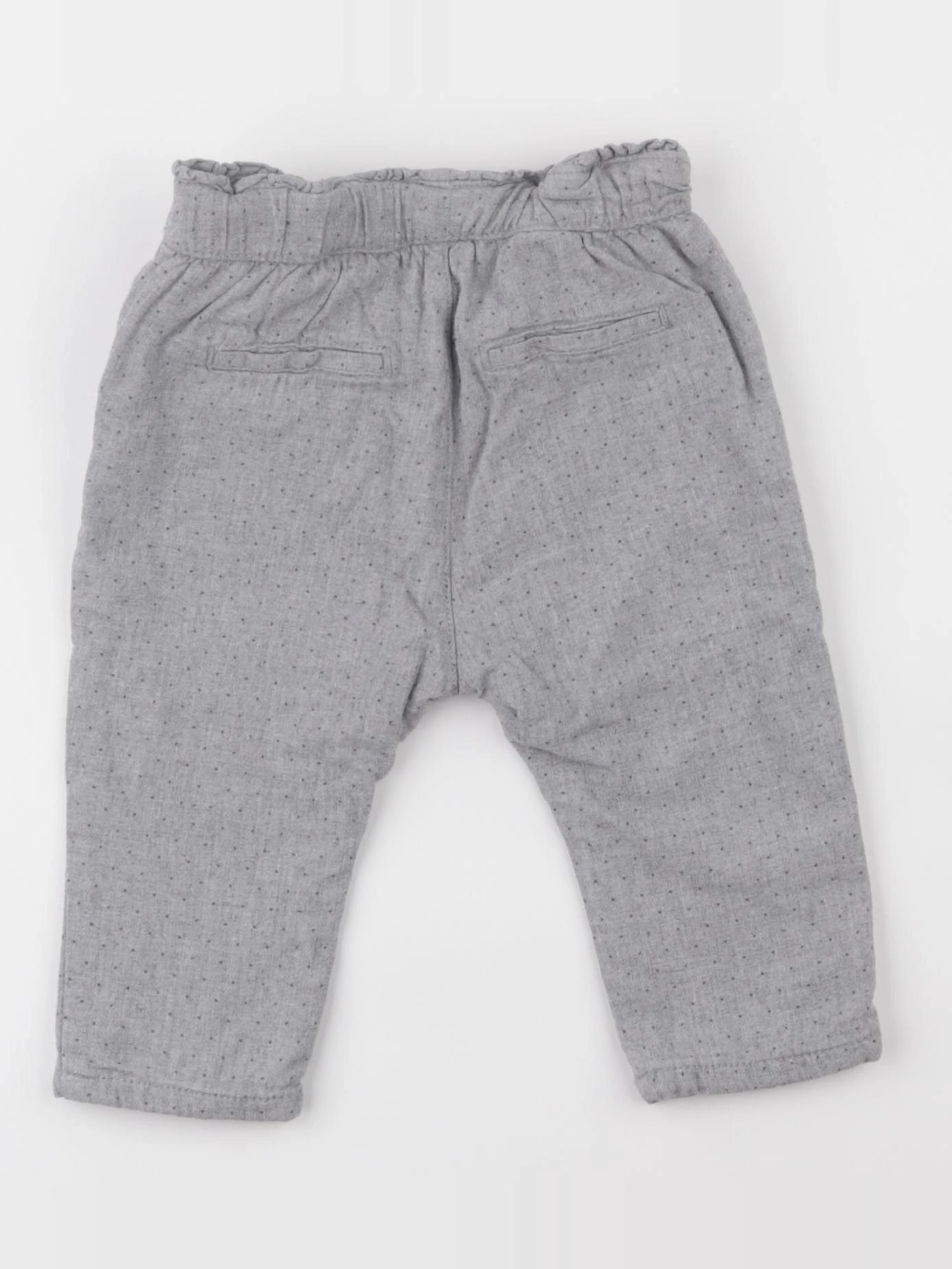 Zara - pantalon gris - 3/6 mois