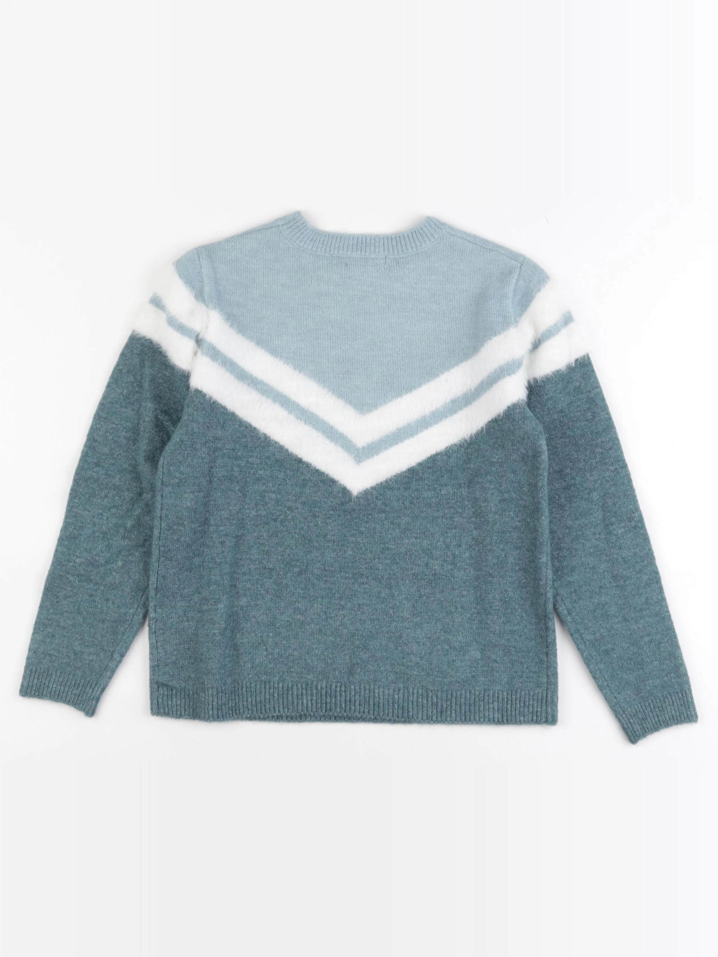 Vertbaudet - pull bleu - 8 ans